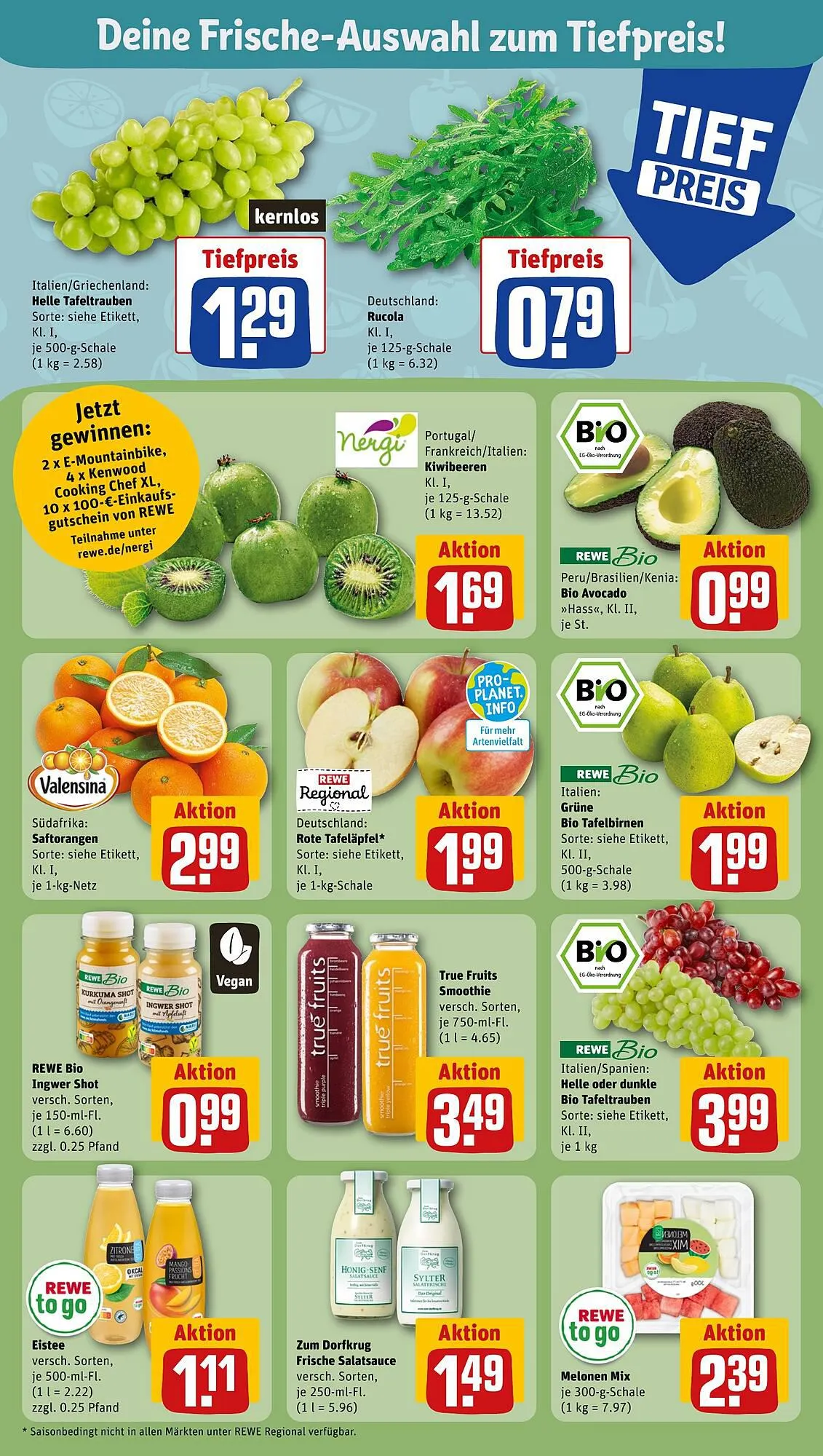 REWE tilbudsavis Gyldig indtil 18. september - 23. september 2023 - tilbudsavis side 4