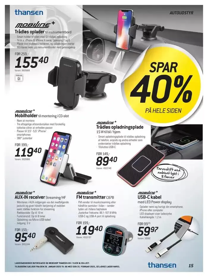 Aktuell kundeavis Thansen Gyldig indtil 29. januar - 25. februar 2025 - tilbudsavis side 15