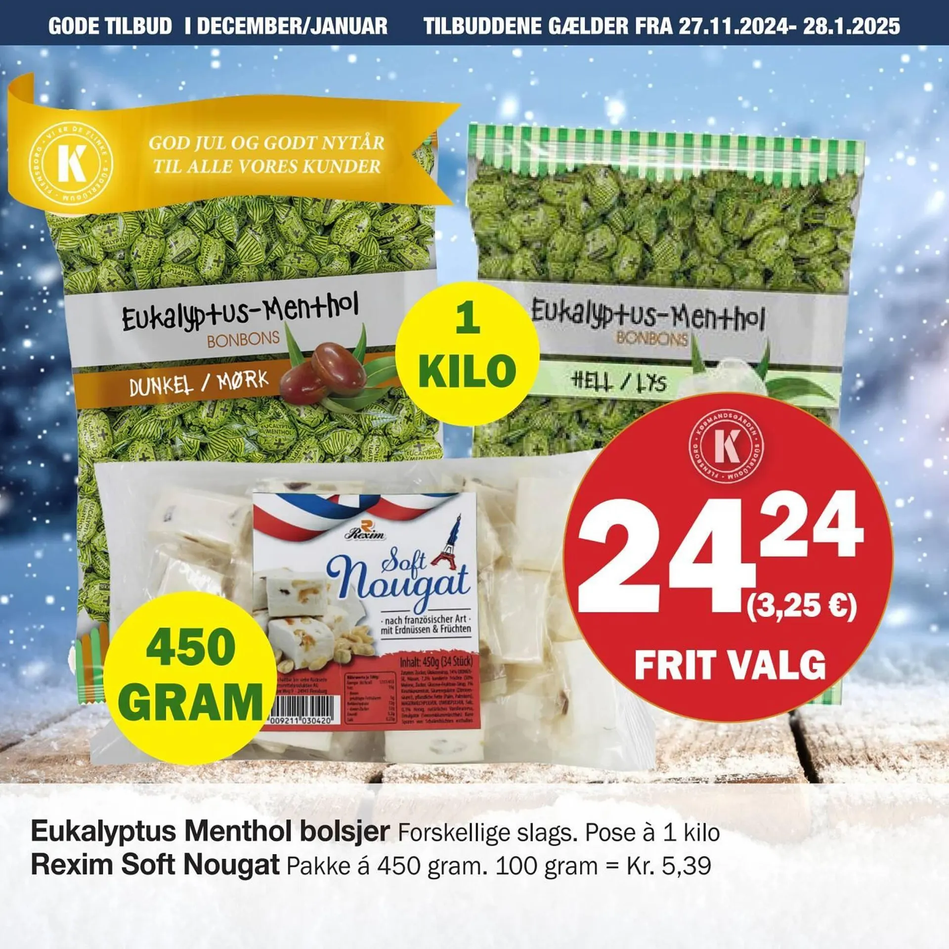 Købmandsgården tilbudsavis Gyldig indtil 26. november - 28. januar 2025 - tilbudsavis side 59