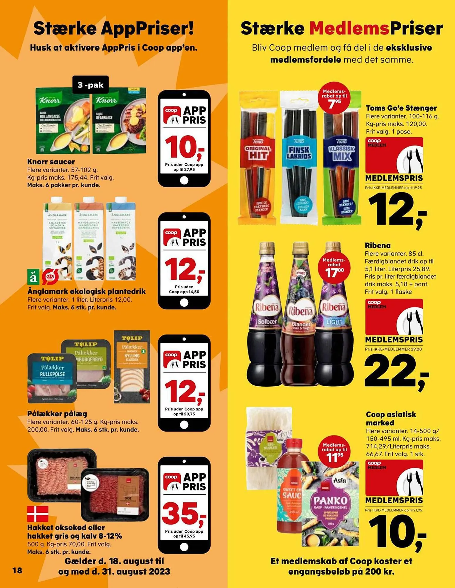 SuperBrugsen tilbudsavis Gyldig indtil 17. august - 31. august 2023 - tilbudsavis side 20