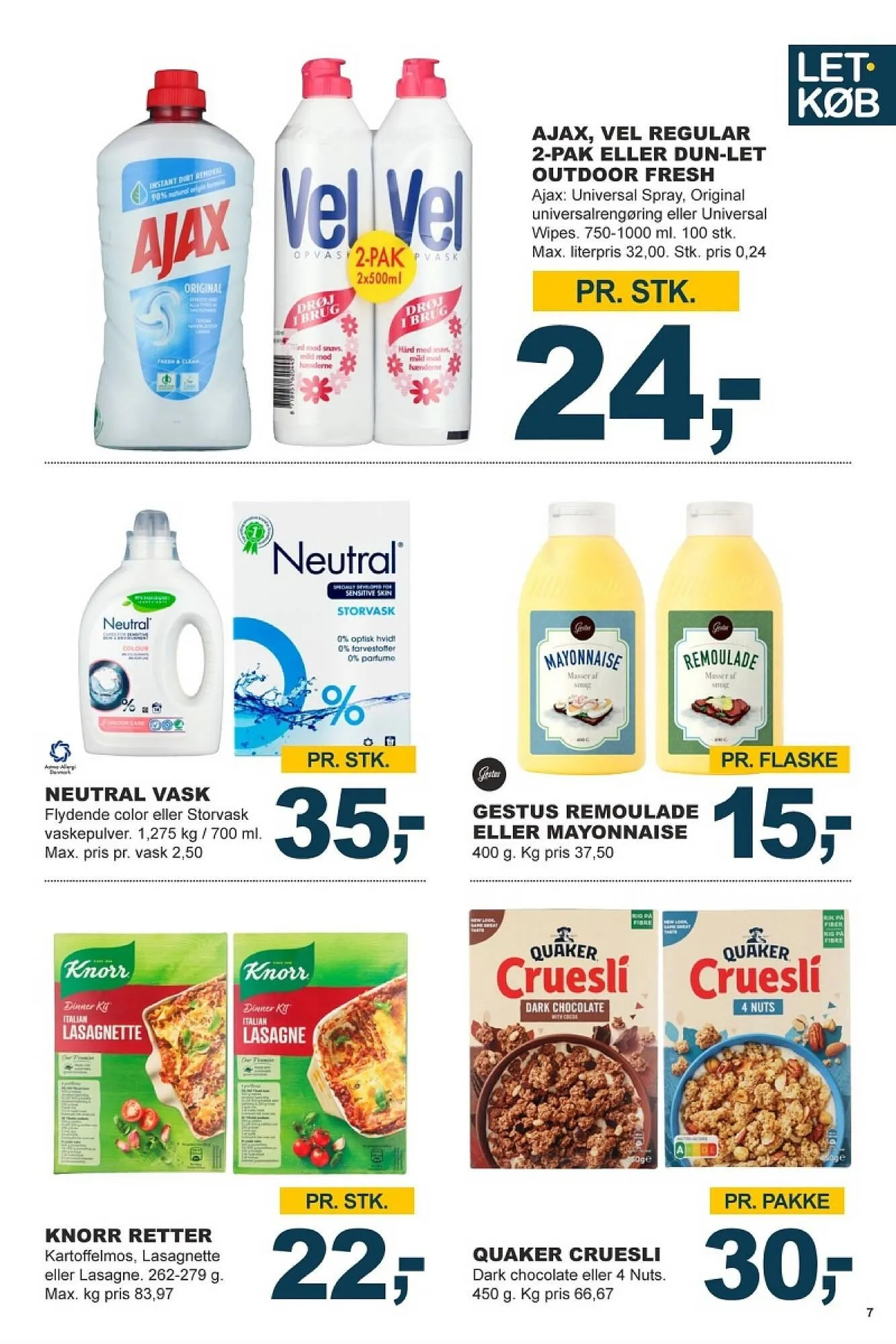 Let-Køb tilbudsavis Gyldig indtil 5. maj - 19. maj 2024 - tilbudsavis side 7