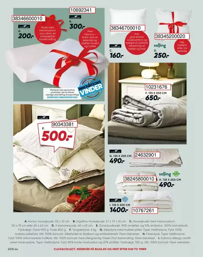 Aktuelle kup og tilbud Gyldig indtil 20. november - 4. december 2024 - tilbudsavis side 44