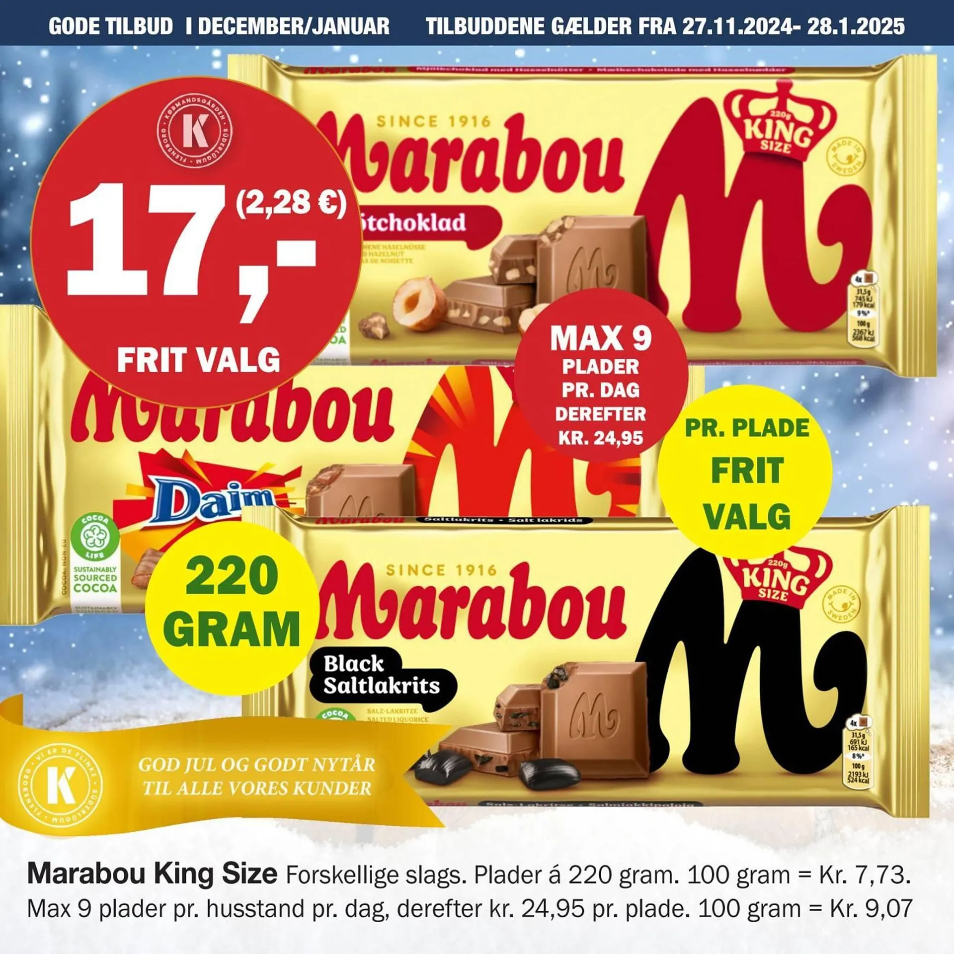 Købmandsgården tilbudsavis Gyldig indtil 26. november - 28. januar 2025 - tilbudsavis side 64