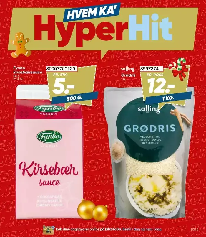 Bilka Tilbudsavis Gyldig indtil 21. december - 4. januar 2025 - tilbudsavis side 3