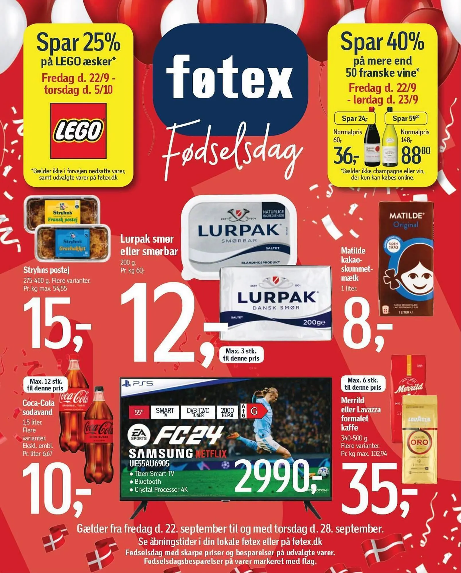 Føtex tilbudsavis Gyldig indtil 22. september - 28. september 2023 - tilbudsavis side 1