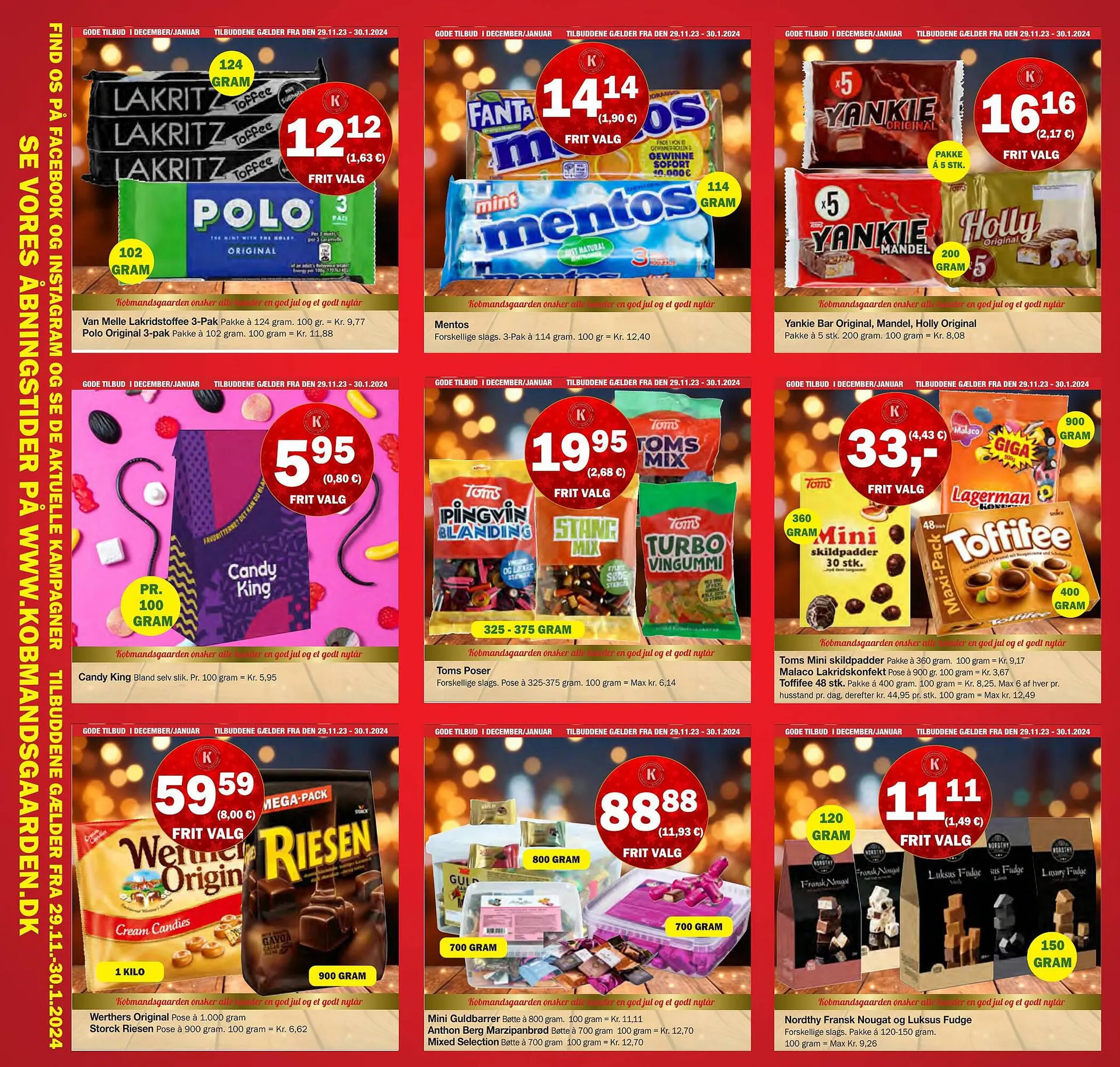 Købmandsgården tilbudsavis Gyldig indtil 29. november - 30. januar 2024 - tilbudsavis side 8