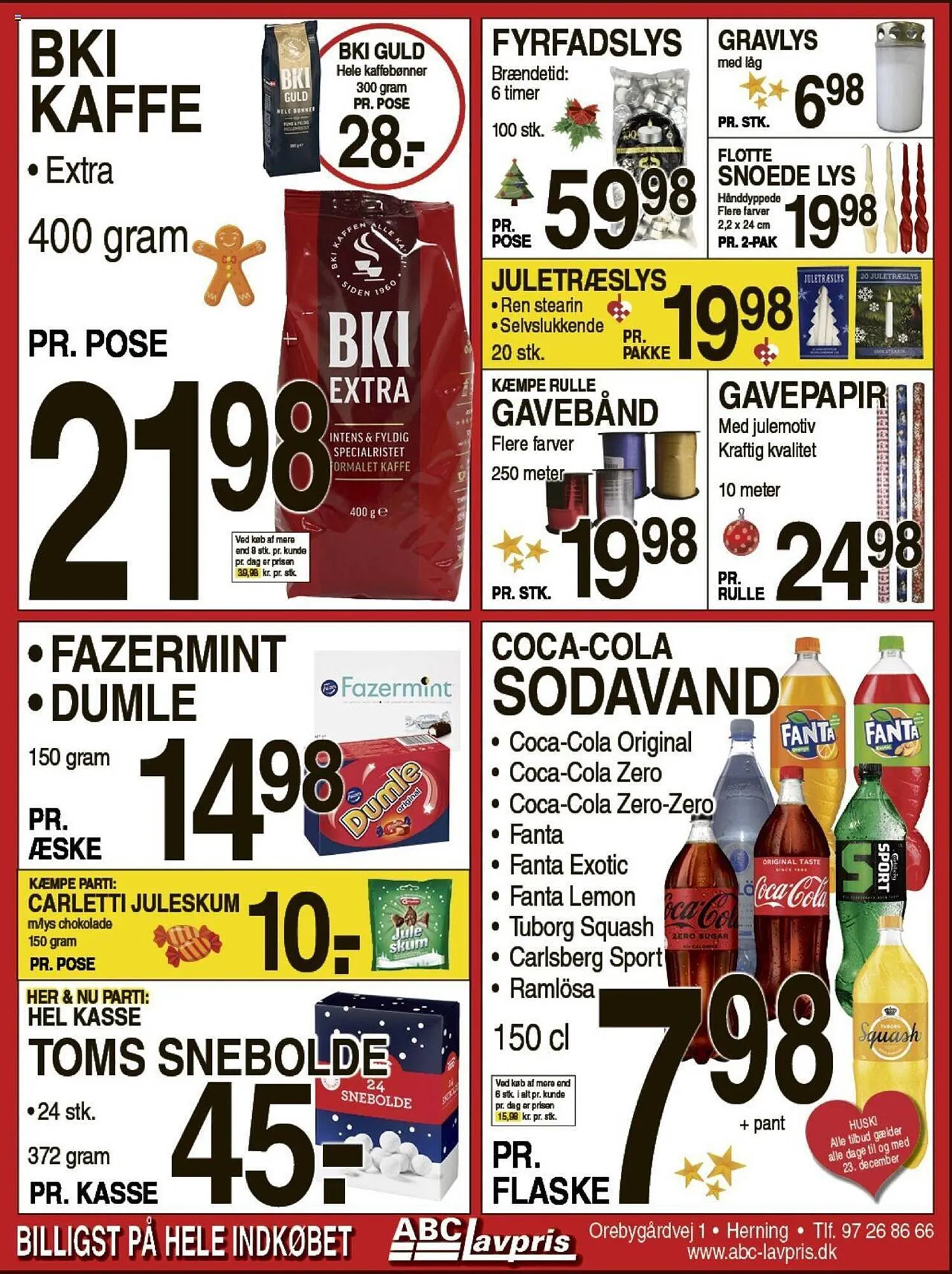 ABC Lavpris tilbudsavis Gyldig indtil 13. december - 19. december 2023 - tilbudsavis side 2