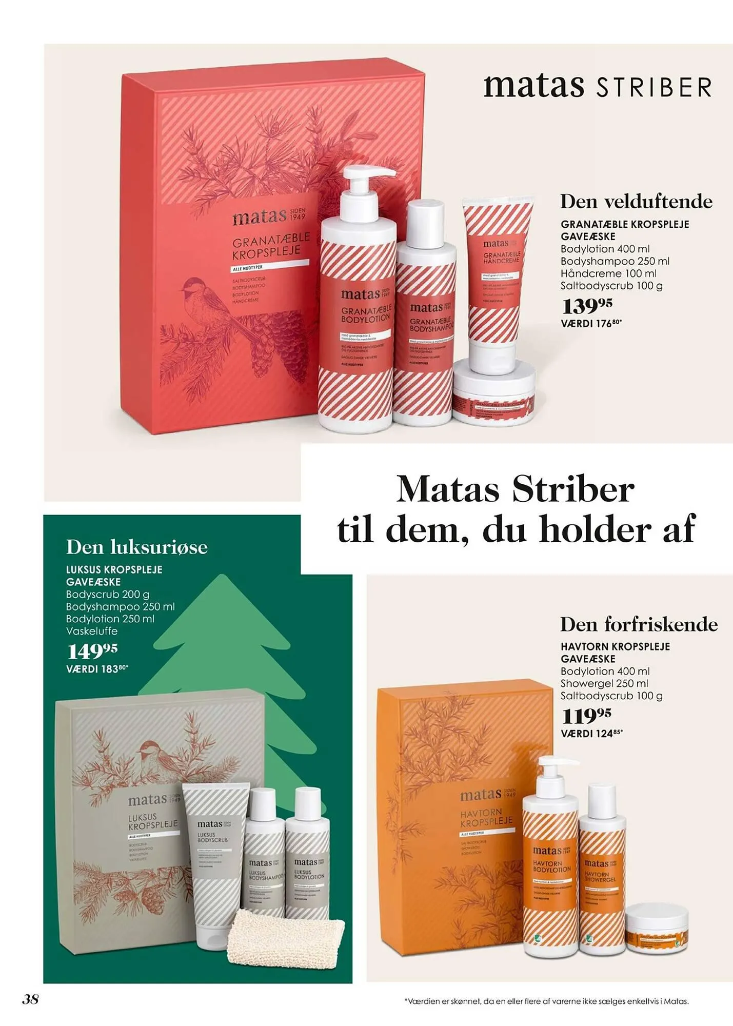 Matas tilbudsavis Gyldig indtil 2. november - 24. december 2023 - tilbudsavis side 38