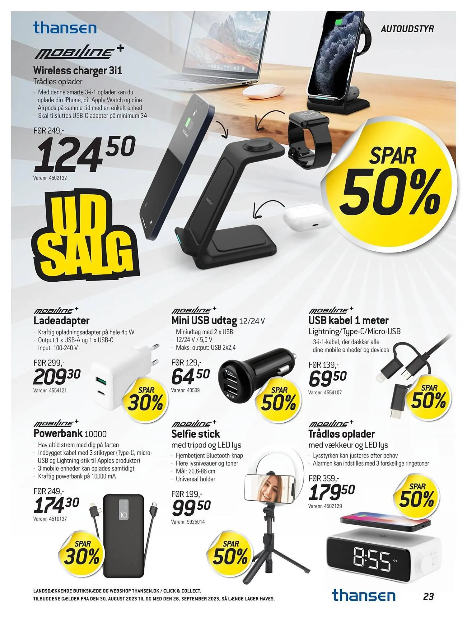 Thansen tilbudsavis Gyldig indtil 29. august - 26. september 2023 - tilbudsavis side 23