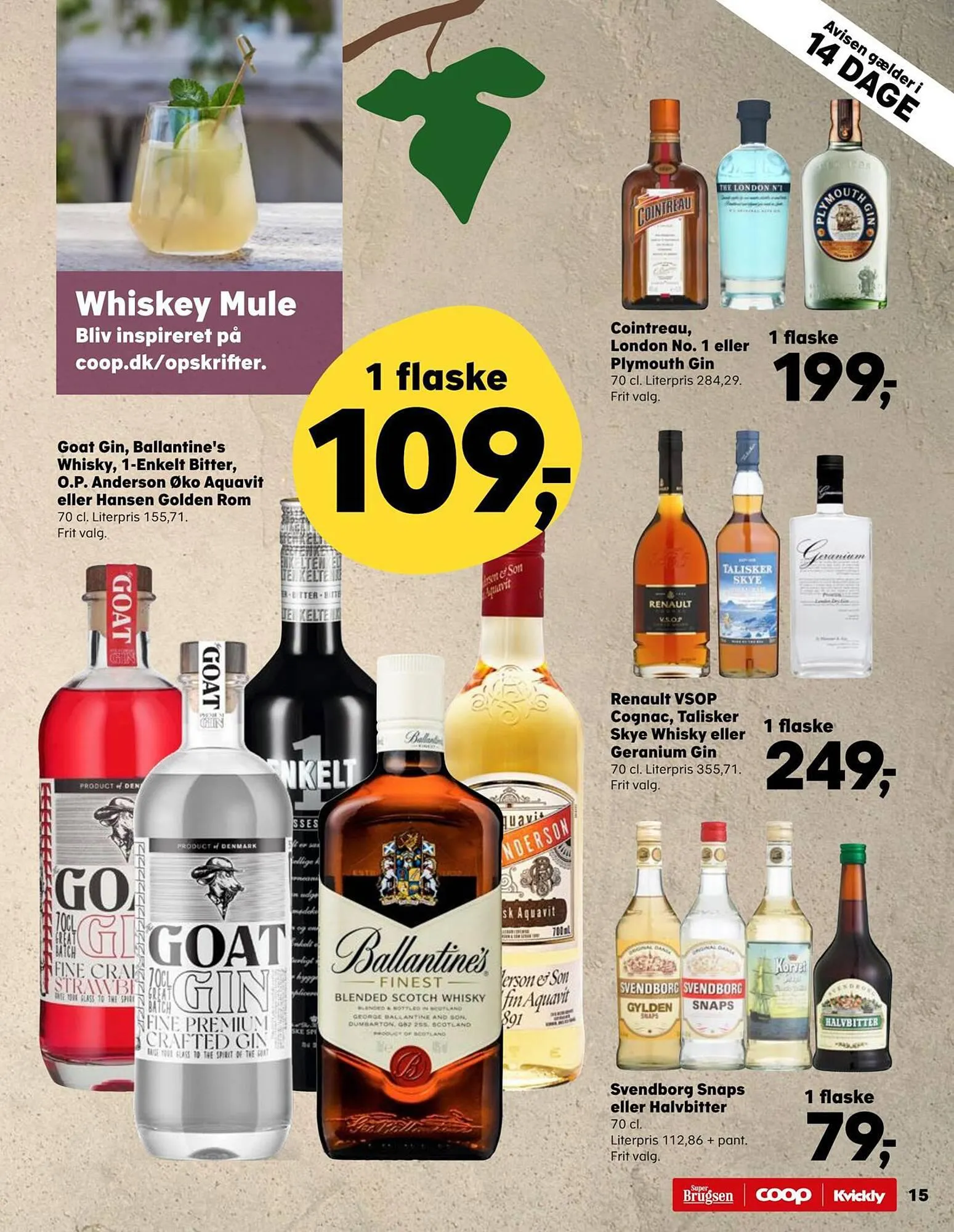 SuperBrugsen tilbudsavis Gyldig indtil 14. september - 28. september 2023 - tilbudsavis side 15