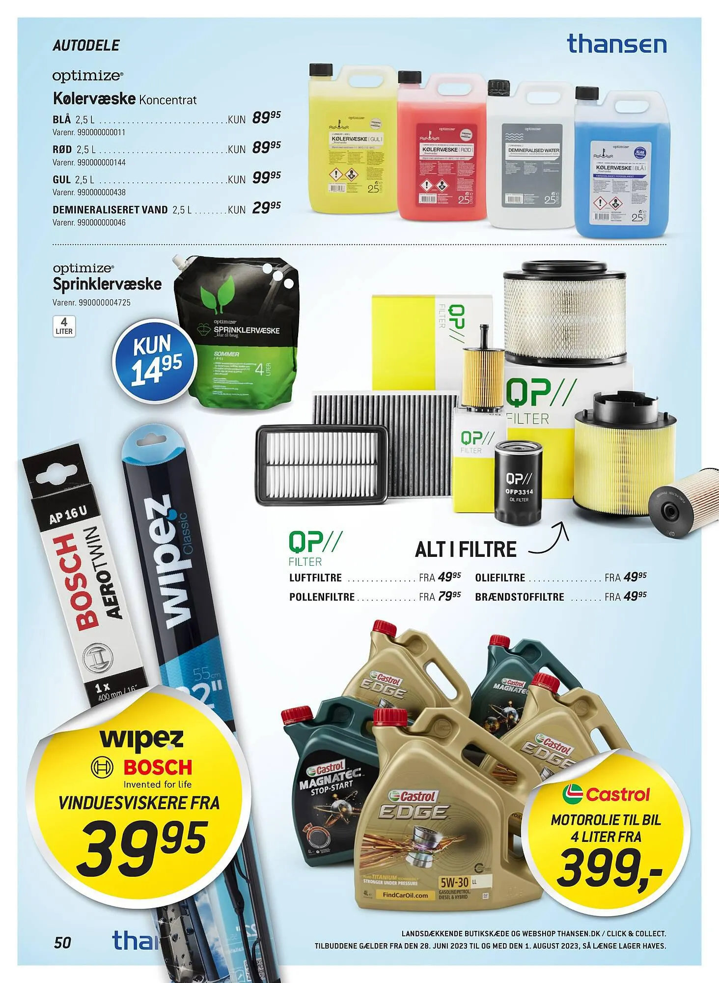 Thansen tilbudsavis Gyldig indtil 28. juni - 1. august 2023 - tilbudsavis side 50