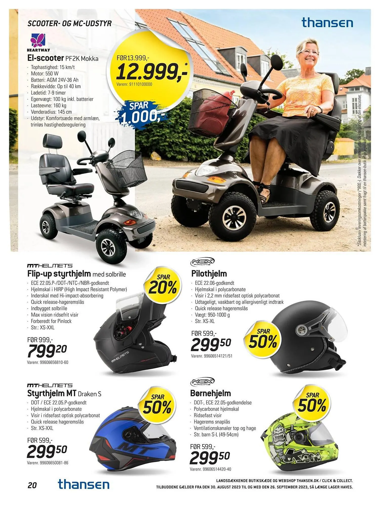 Thansen tilbudsavis Gyldig indtil 29. august - 26. september 2023 - tilbudsavis side 20