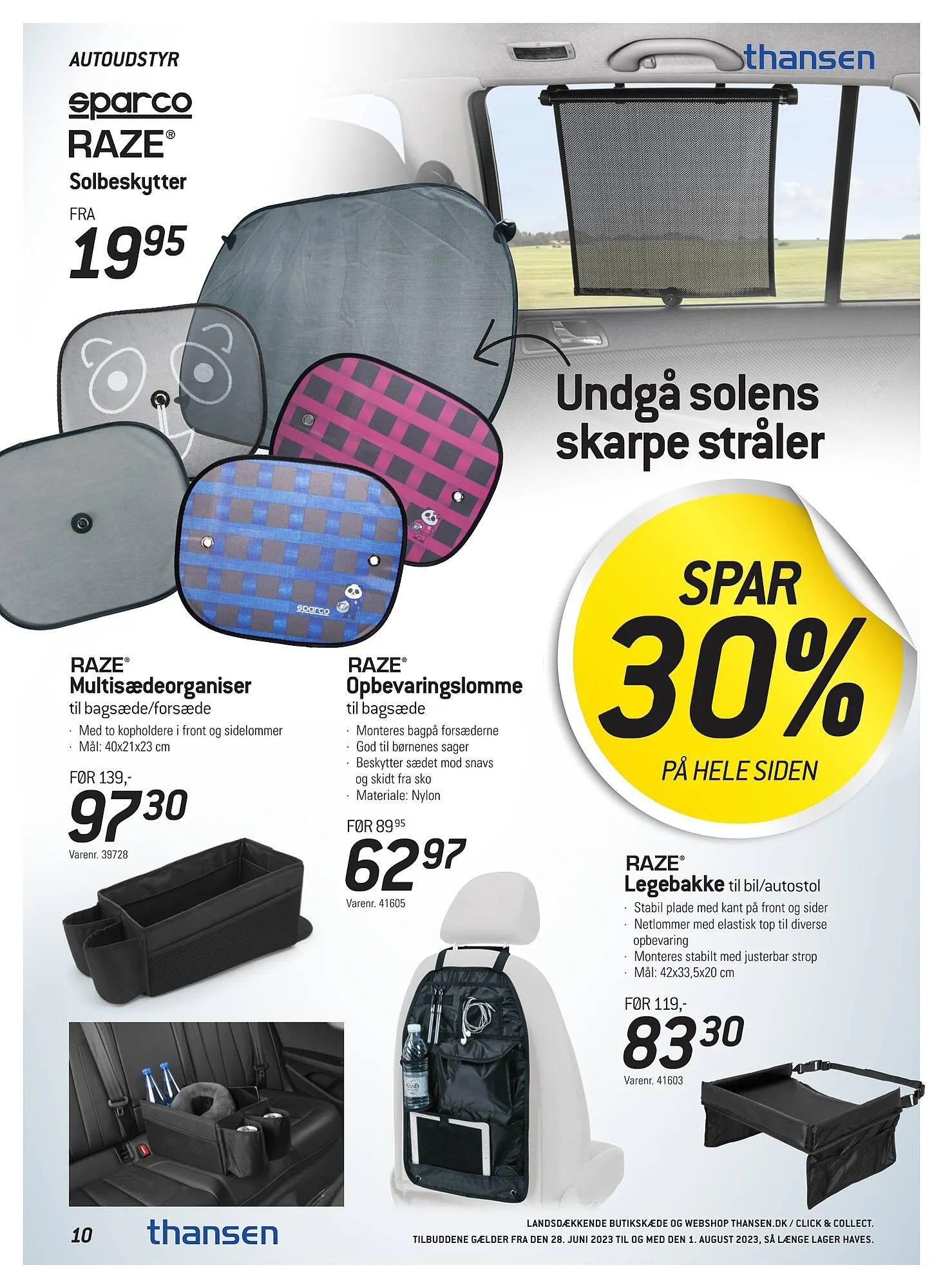 Thansen tilbudsavis Gyldig indtil 28. juni - 1. august 2023 - tilbudsavis side 10