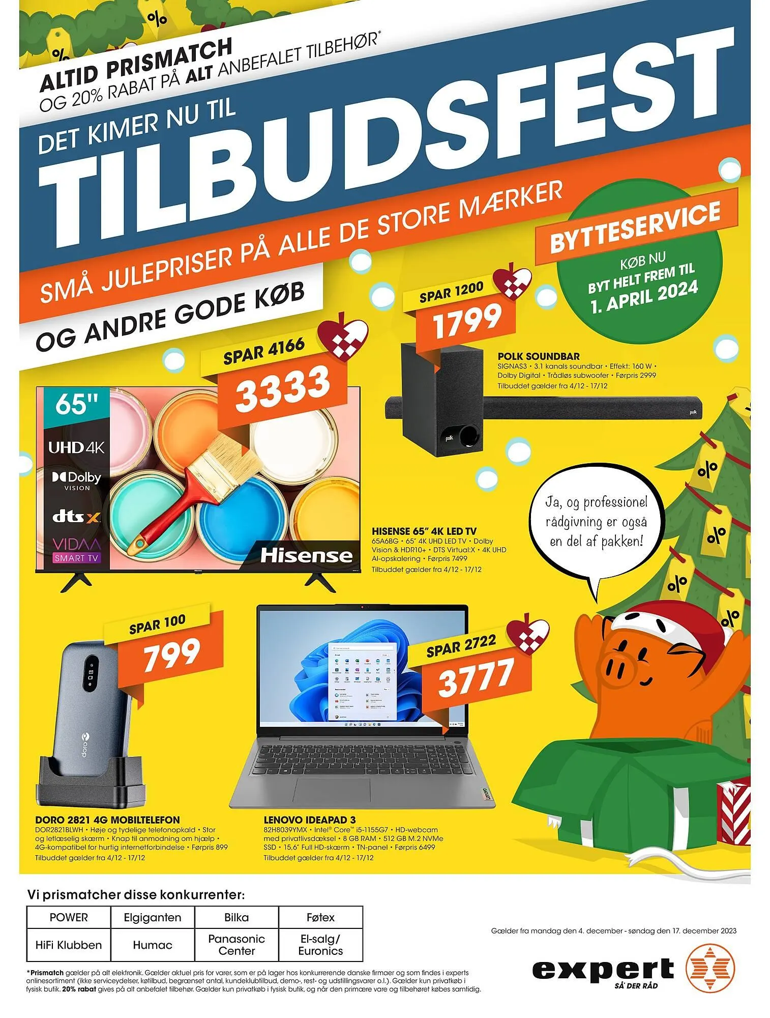 Expert tilbudsavis Gyldig indtil 4. december - 17. december 2023 - tilbudsavis side 2