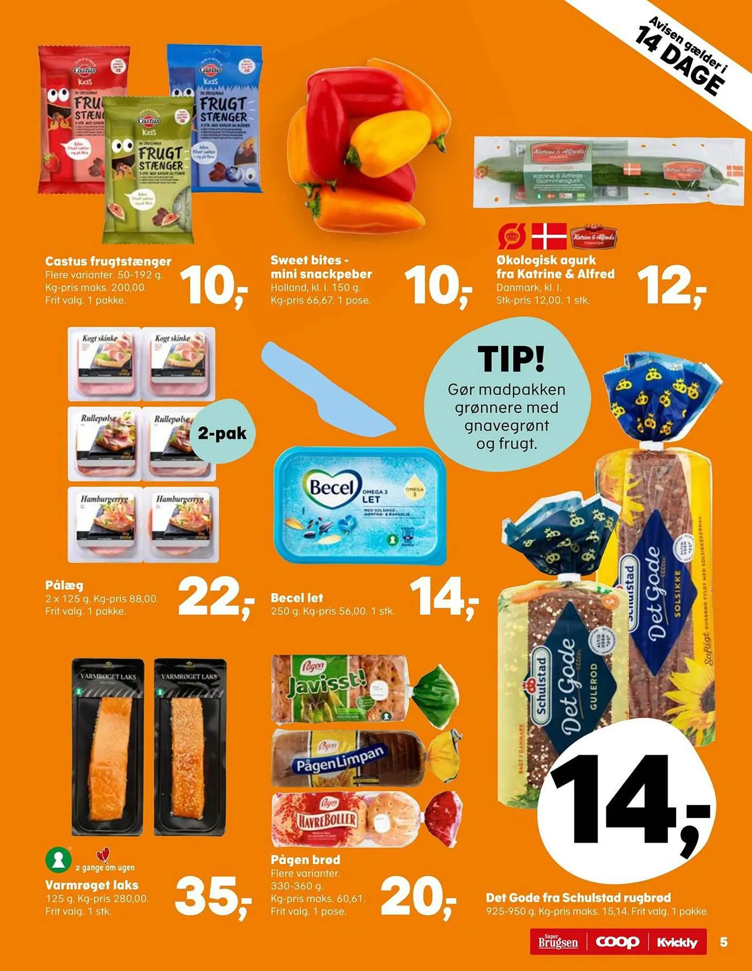 SuperBrugsen tilbudsavis Gyldig indtil 3. august - 17. august 2023 - tilbudsavis side 5