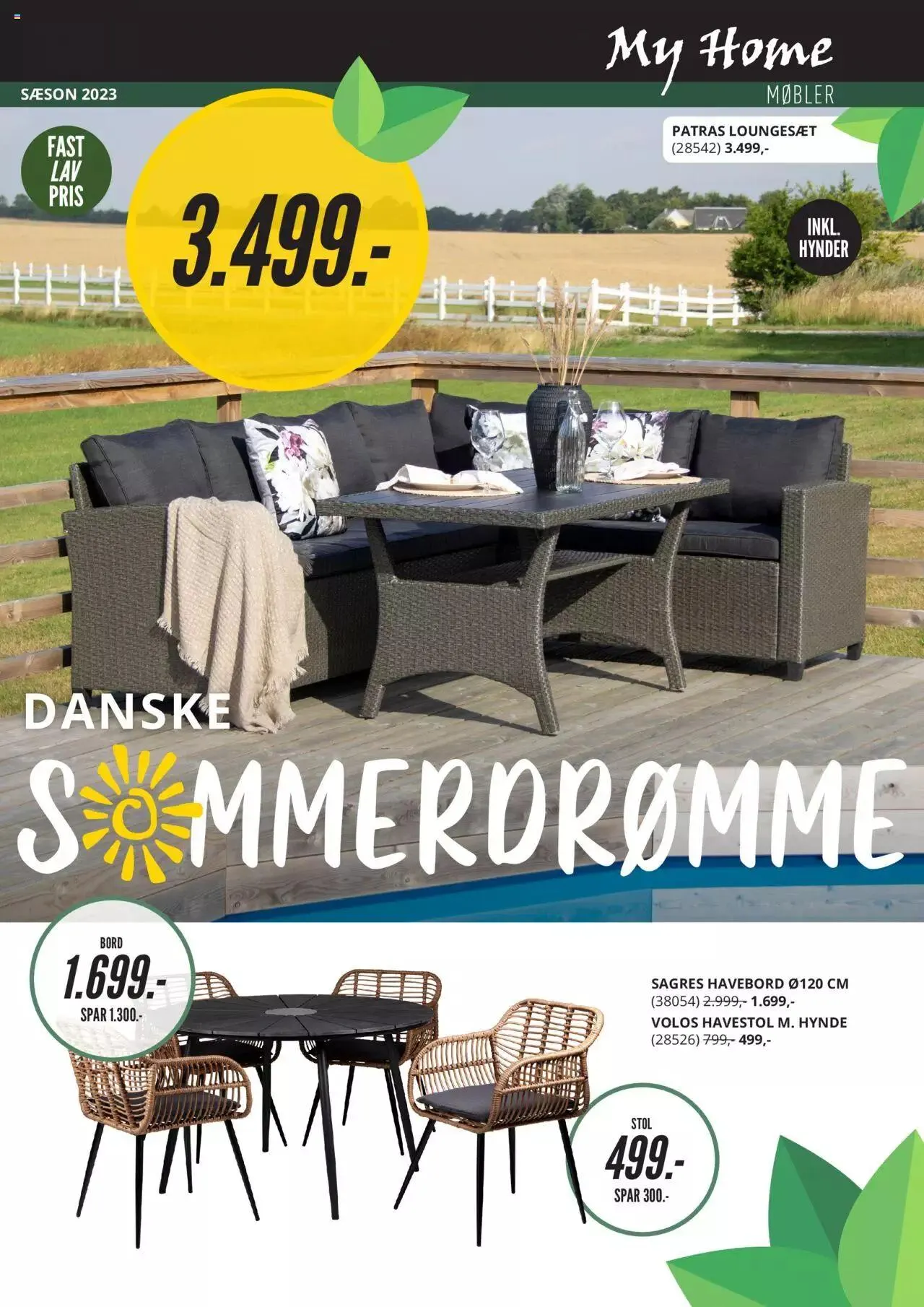 My Home - Havemøbler 2023 Gyldig indtil 1. marts - 31. december 2023 - tilbudsavis side 1