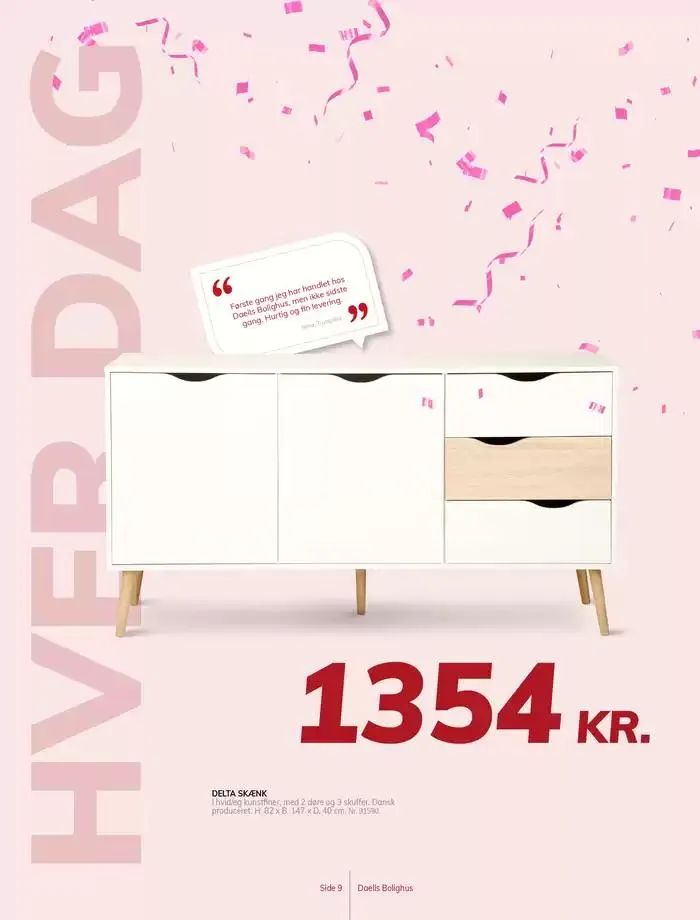 Daells Bolighus Vi fejrer hverdagen Gyldig indtil 30. januar - 13. februar 2025 - tilbudsavis side 9