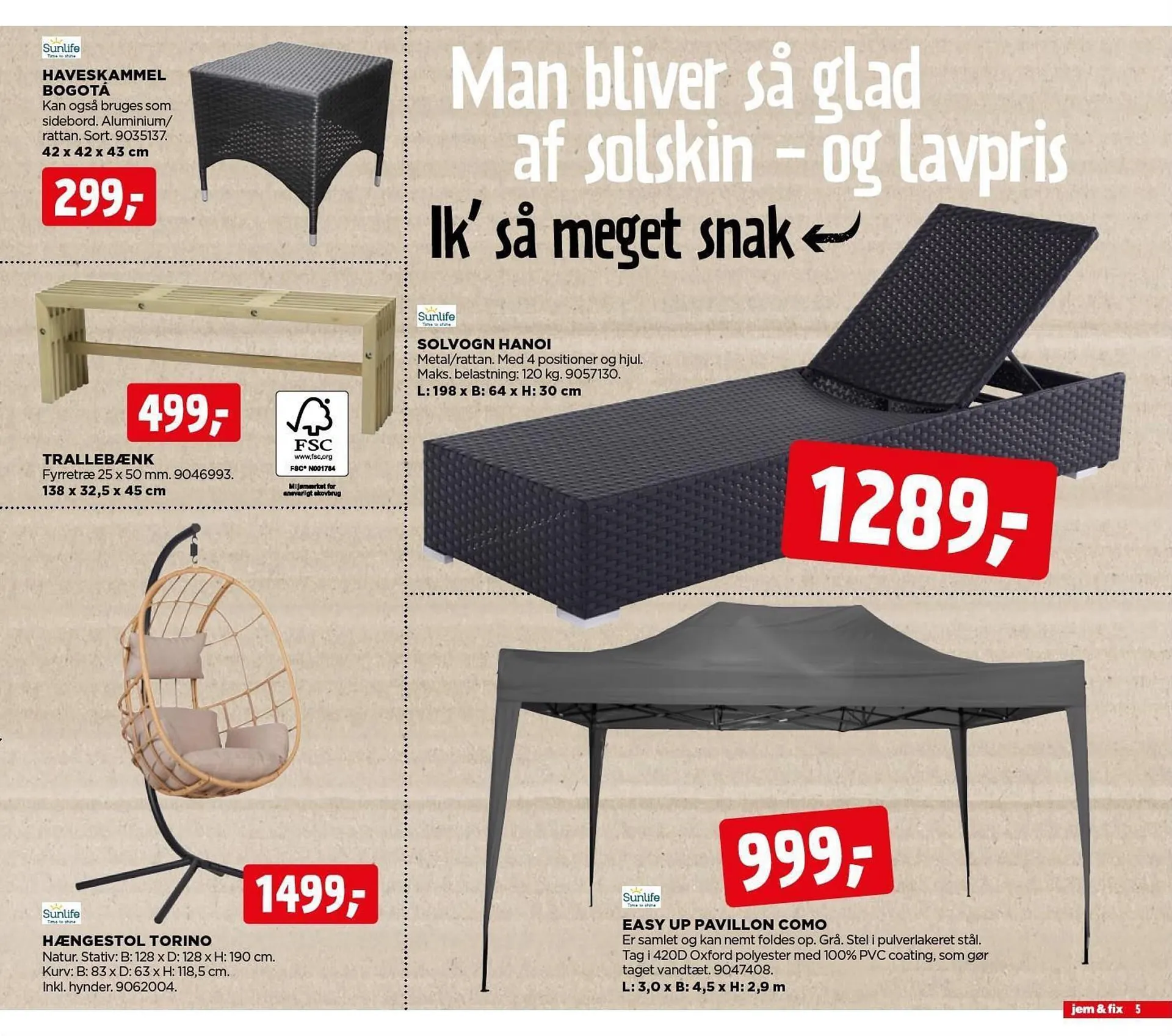 jem & fix tilbudsavis Gyldig indtil 9. juli - 15. juli 2023 - tilbudsavis side 5