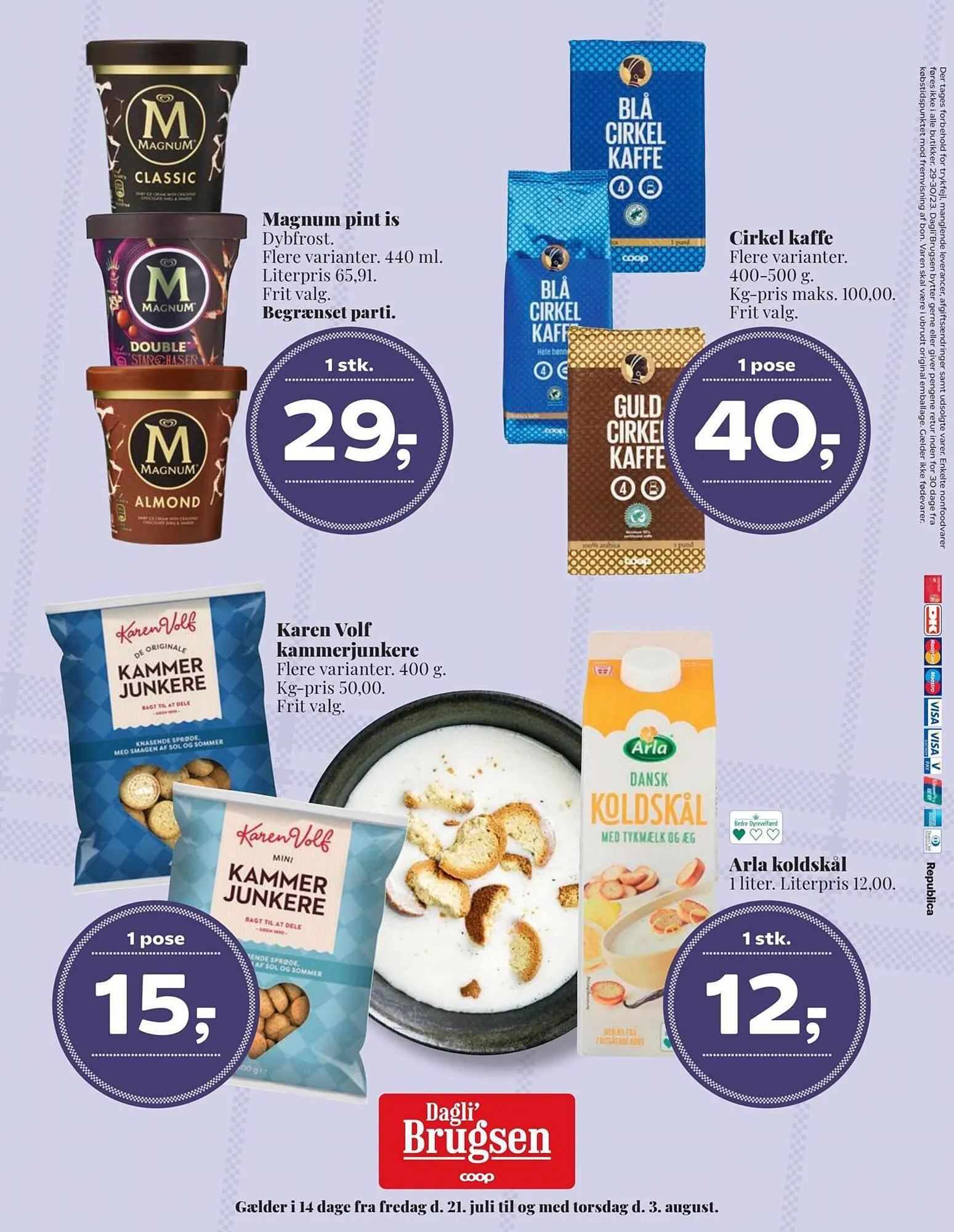 Dagli'Brugsen tilbudsavis Gyldig indtil 20. juli - 3. august 2023 - tilbudsavis side 18