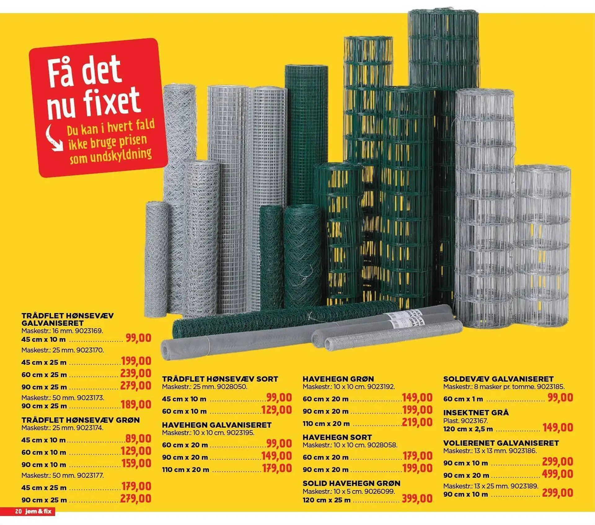 jem & fix tilbudsavis Gyldig indtil 17. september - 23. september 2023 - tilbudsavis side 20