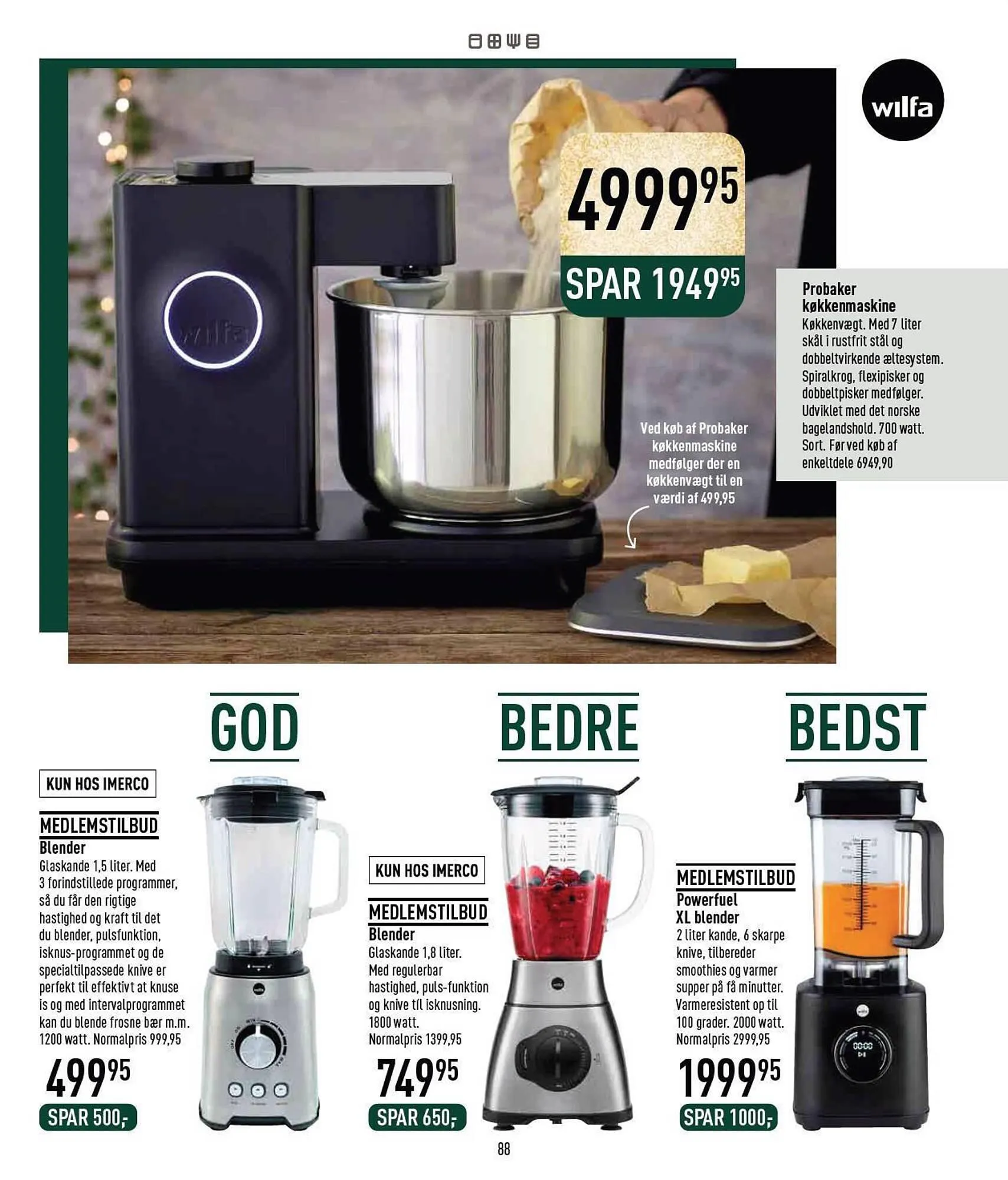 Imerco tilbudsavis Gyldig indtil 20. oktober - 23. december 2023 - tilbudsavis side 88