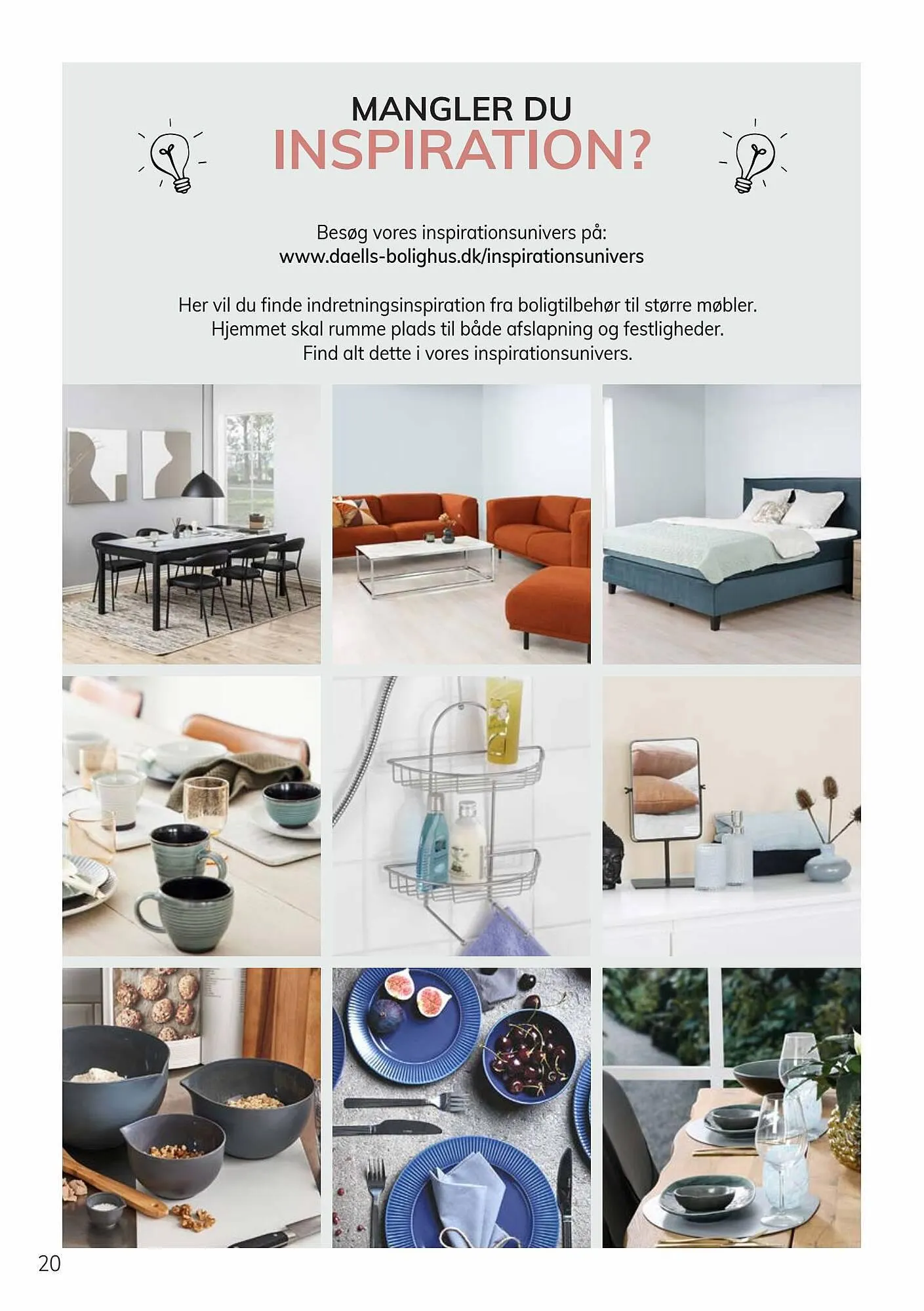 Daells Bolighus tilbudsavis Gyldig indtil 24. august - 31. august 2023 - tilbudsavis side 20