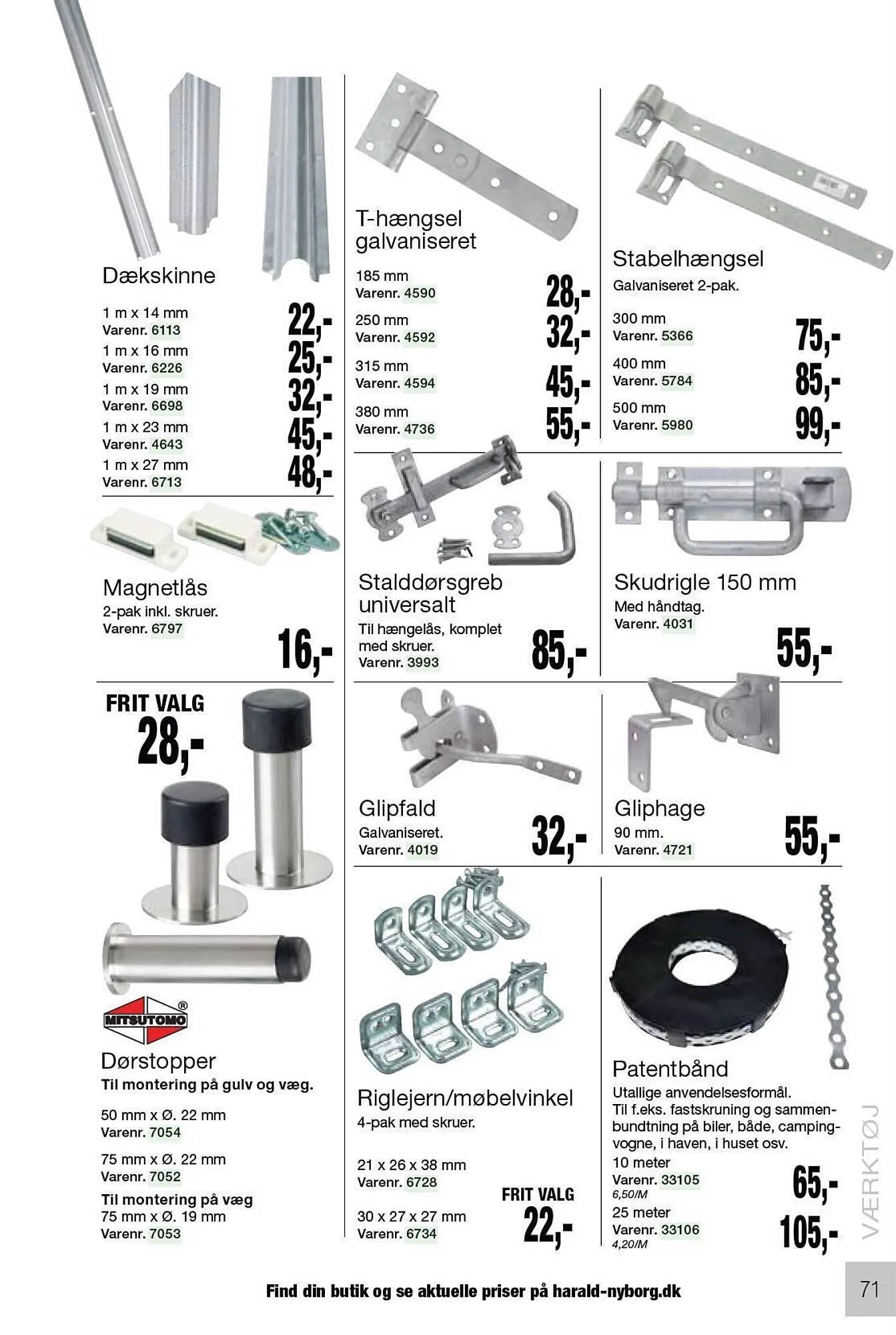 Harald Nyborg tilbudsavis Gyldig indtil 16. februar - 31. december 2023 - tilbudsavis side 71
