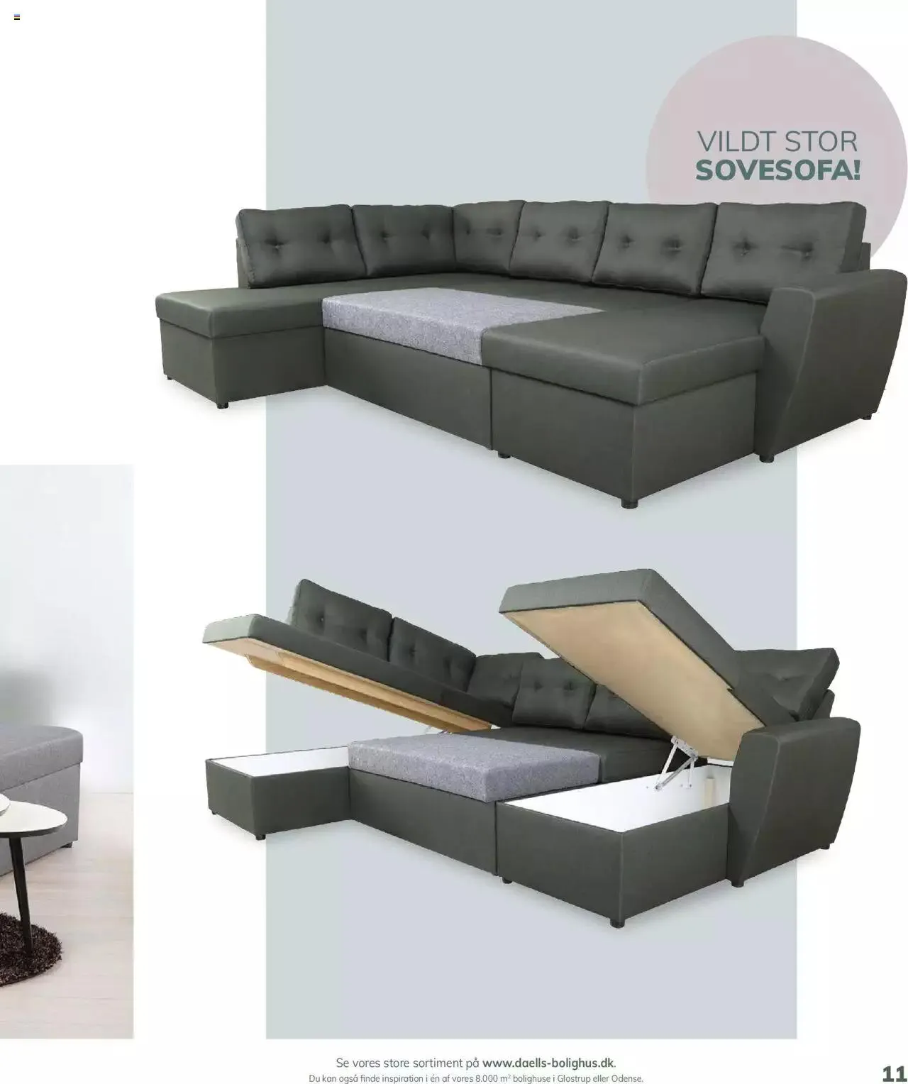 Daells Bolighus - Sovesofakatalog Gyldig indtil 25. april - 31. december 2023 - tilbudsavis side 11
