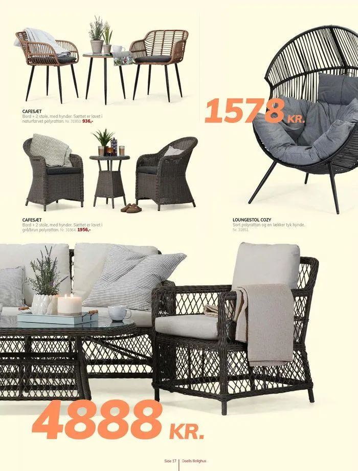 Daells Bolighus Inspiration til spisestuen Gyldig indtil 19. juli - 2. august 2024 - tilbudsavis side 17