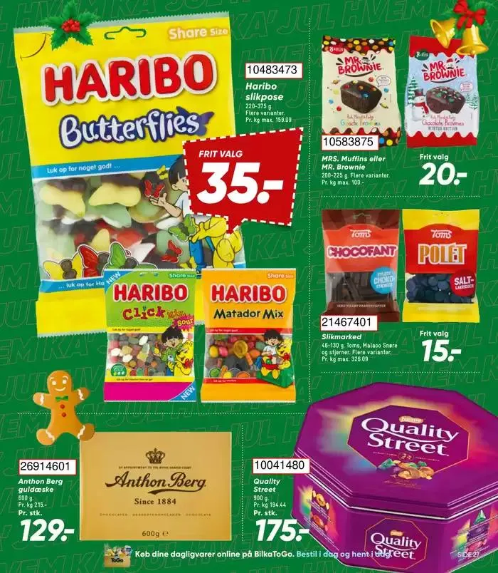 Bilka Tilbudsavis Gyldig indtil 21. december - 4. januar 2025 - tilbudsavis side 31