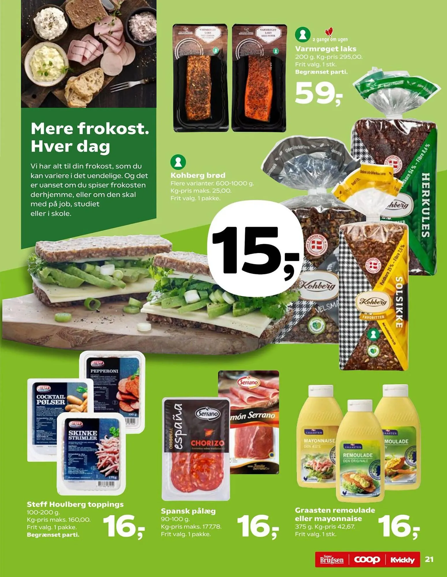 SuperBrugsen tilbudsavis Gyldig indtil 11. april - 18. april 2024 - tilbudsavis side 23