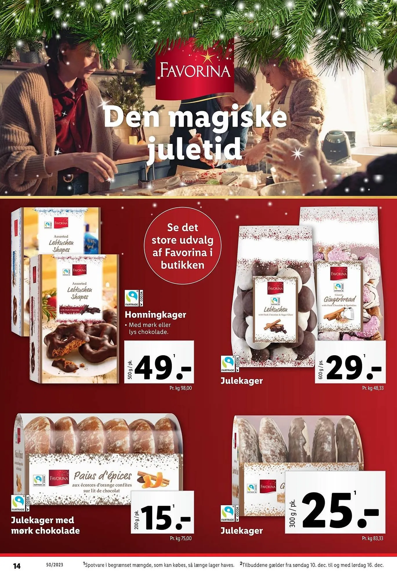 Lidl tilbudsavis Gyldig indtil 9. december - 16. december 2023 - tilbudsavis side 14