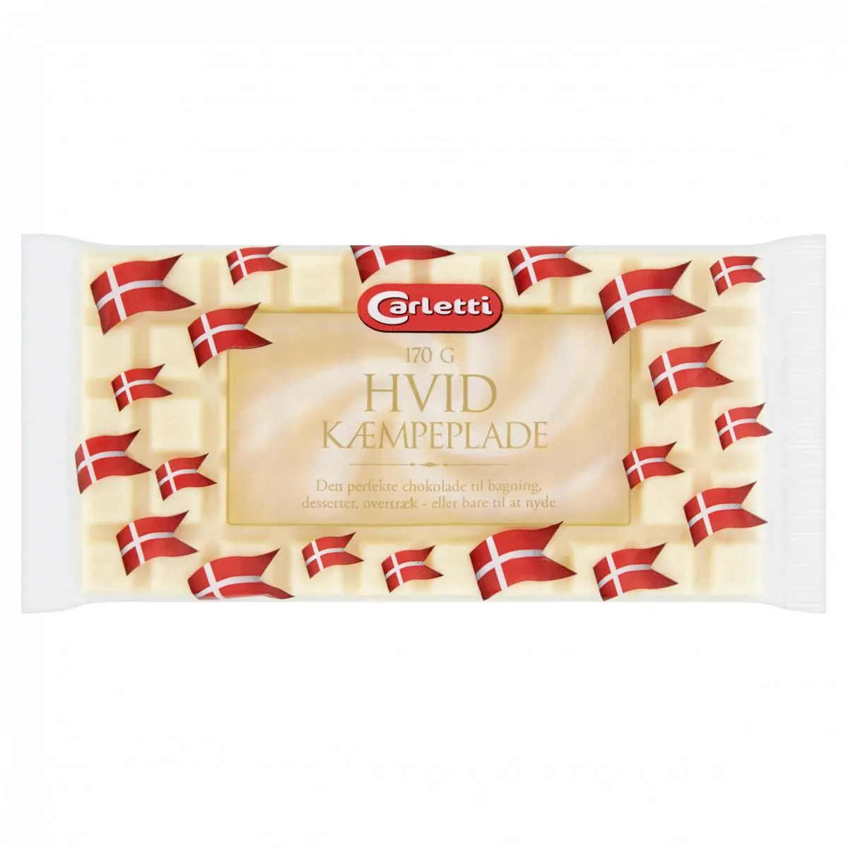 Carletti Hvid Kæmpeplade