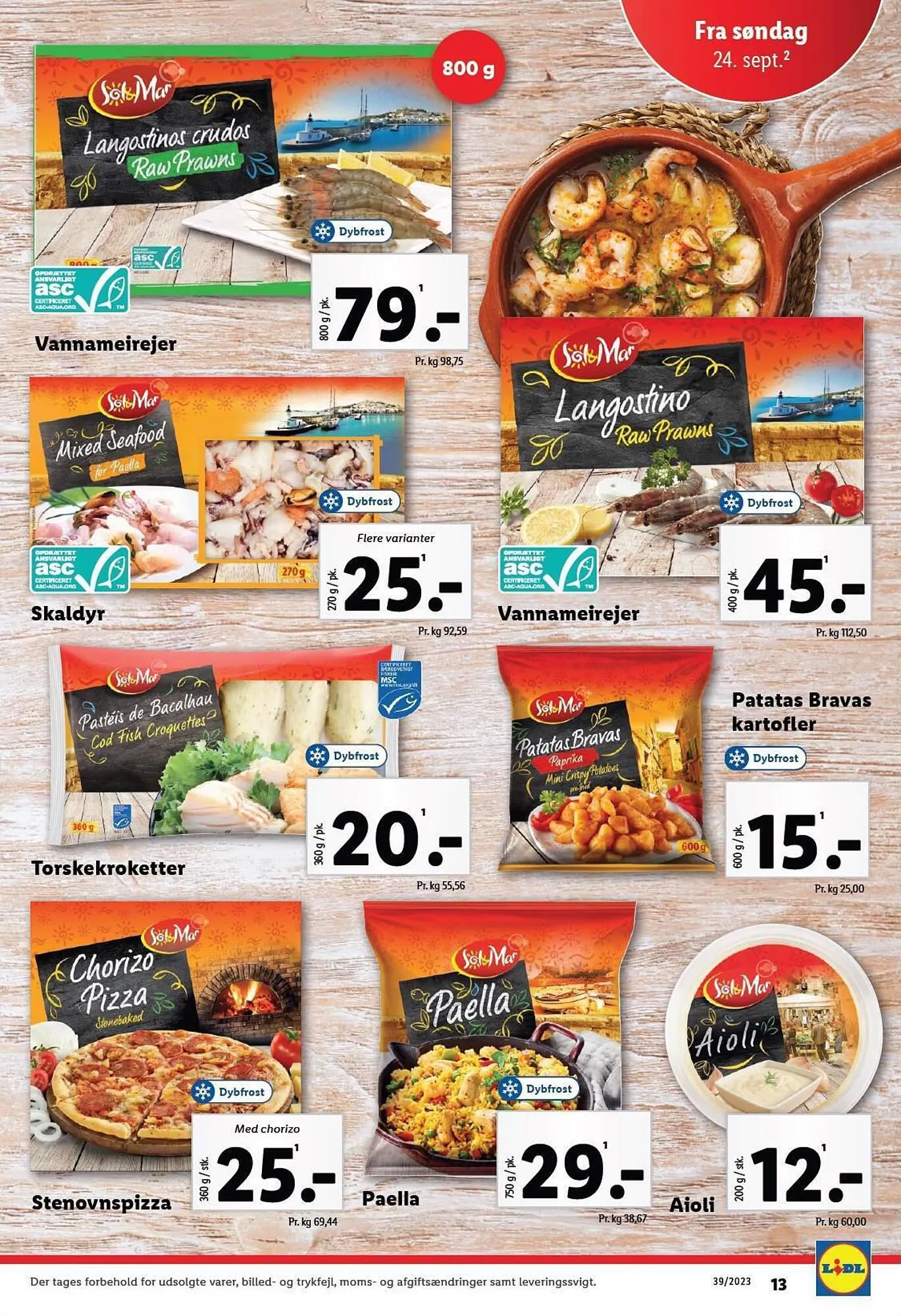 Lidl tilbudsavis Gyldig indtil 24. september - 30. september 2023 - tilbudsavis side 13