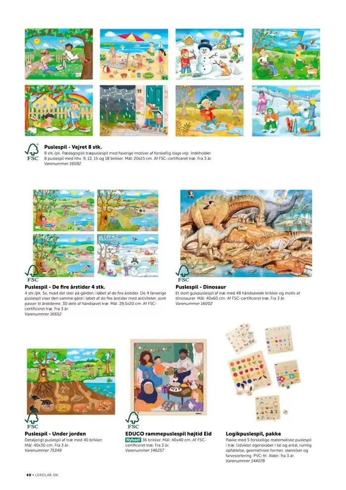 Lekolar Nyheder og favoritter dagtilbud Gyldig indtil 25. januar - 8. februar 2025 - tilbudsavis side 40
