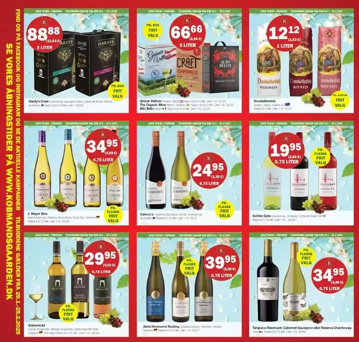 Aktuelle tilbud Købmandsgården Gyldig indtil 29. januar - 25. februar 2025 - tilbudsavis side 6