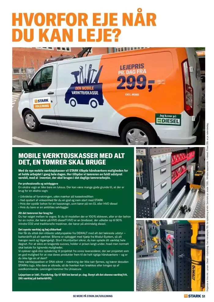 Udlejning - Kom og lej med os Gyldig indtil 27. november - 11. december 2024 - tilbudsavis side 51