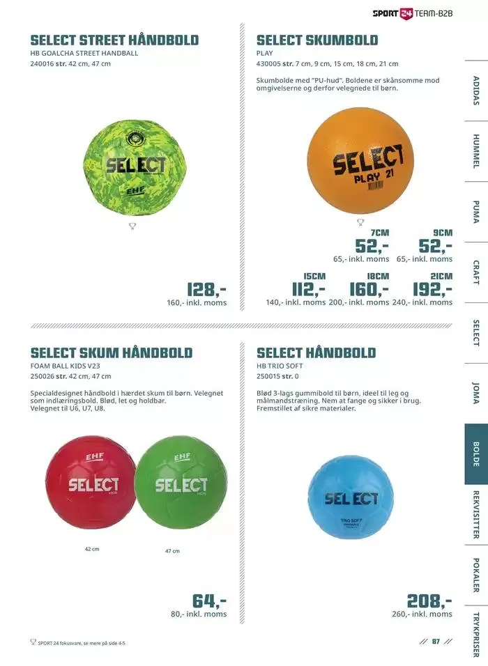 Sport 24 Team Gyldig indtil 24. januar - 31. december 2025 - tilbudsavis side 87