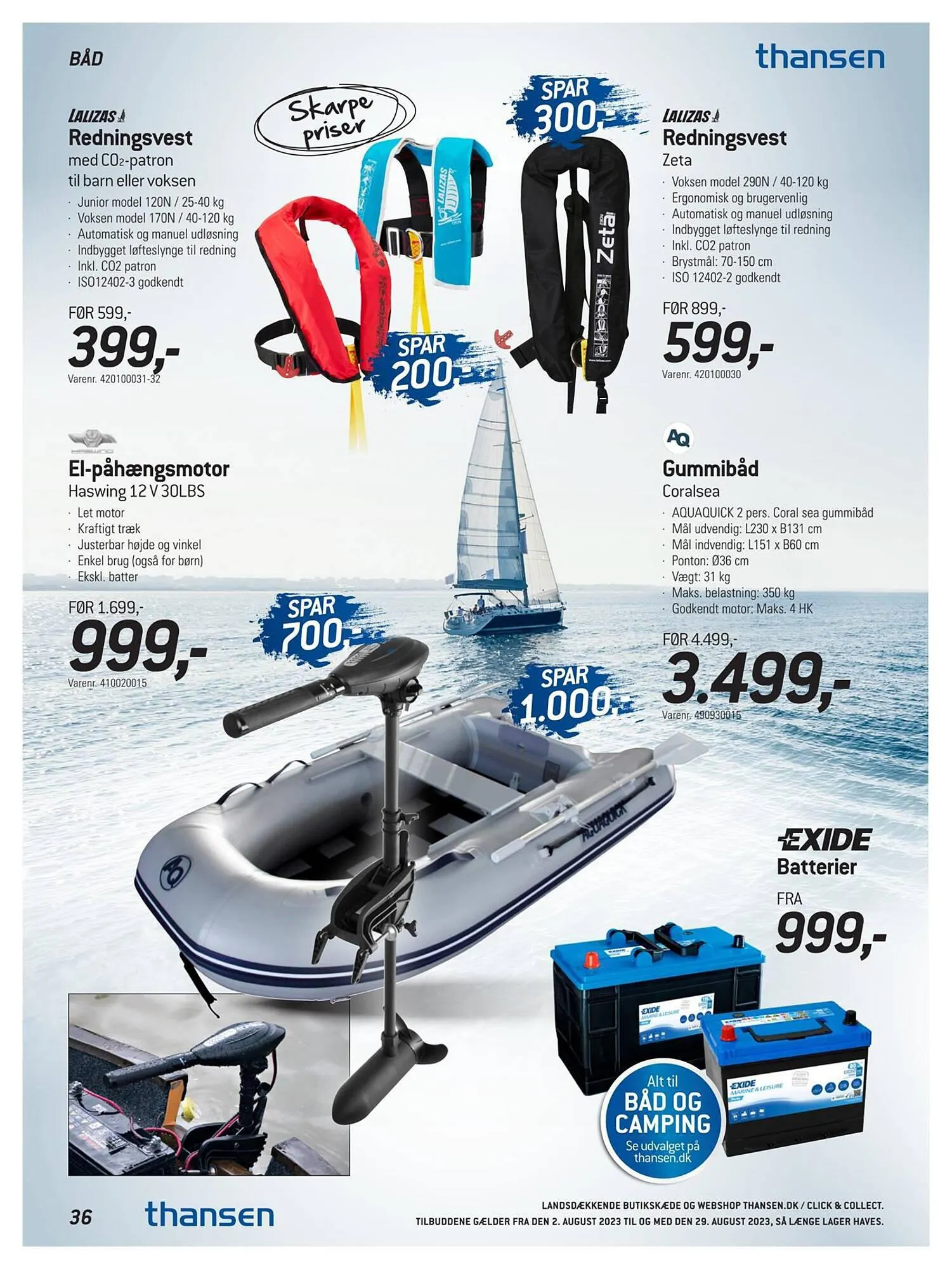 Thansen tilbudsavis Gyldig indtil 1. august - 29. august 2023 - tilbudsavis side 36