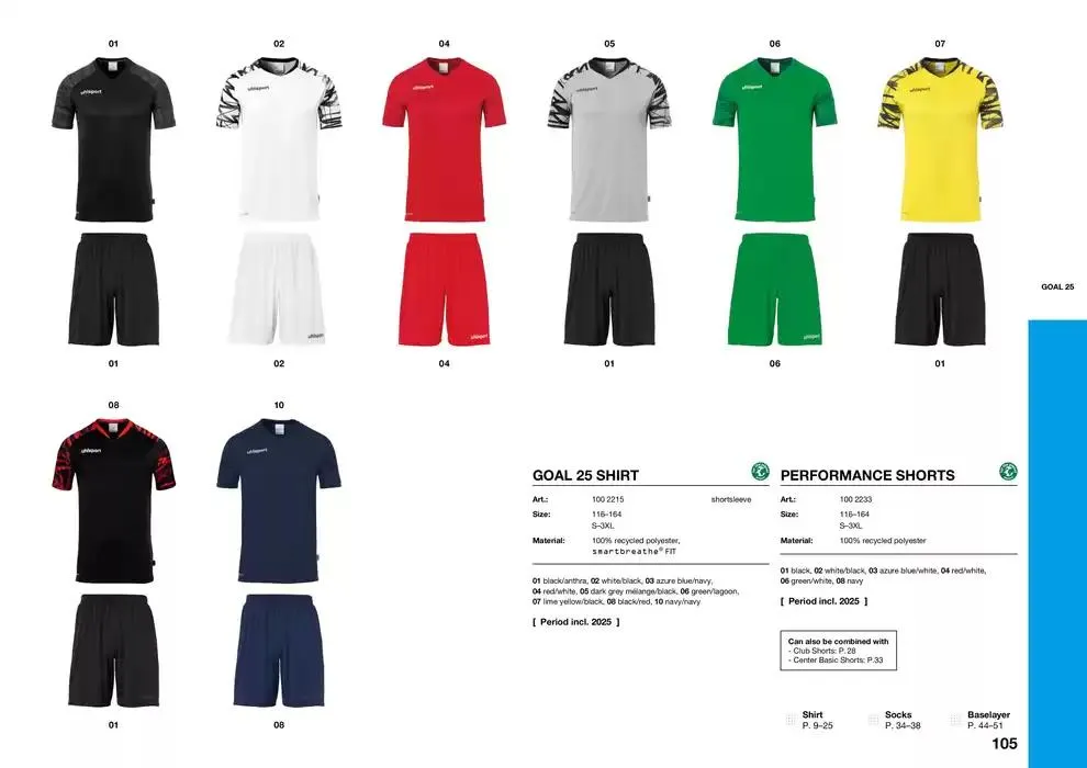 Uhlsport Gyldig indtil 5. februar - 31. december 2025 - tilbudsavis side 105