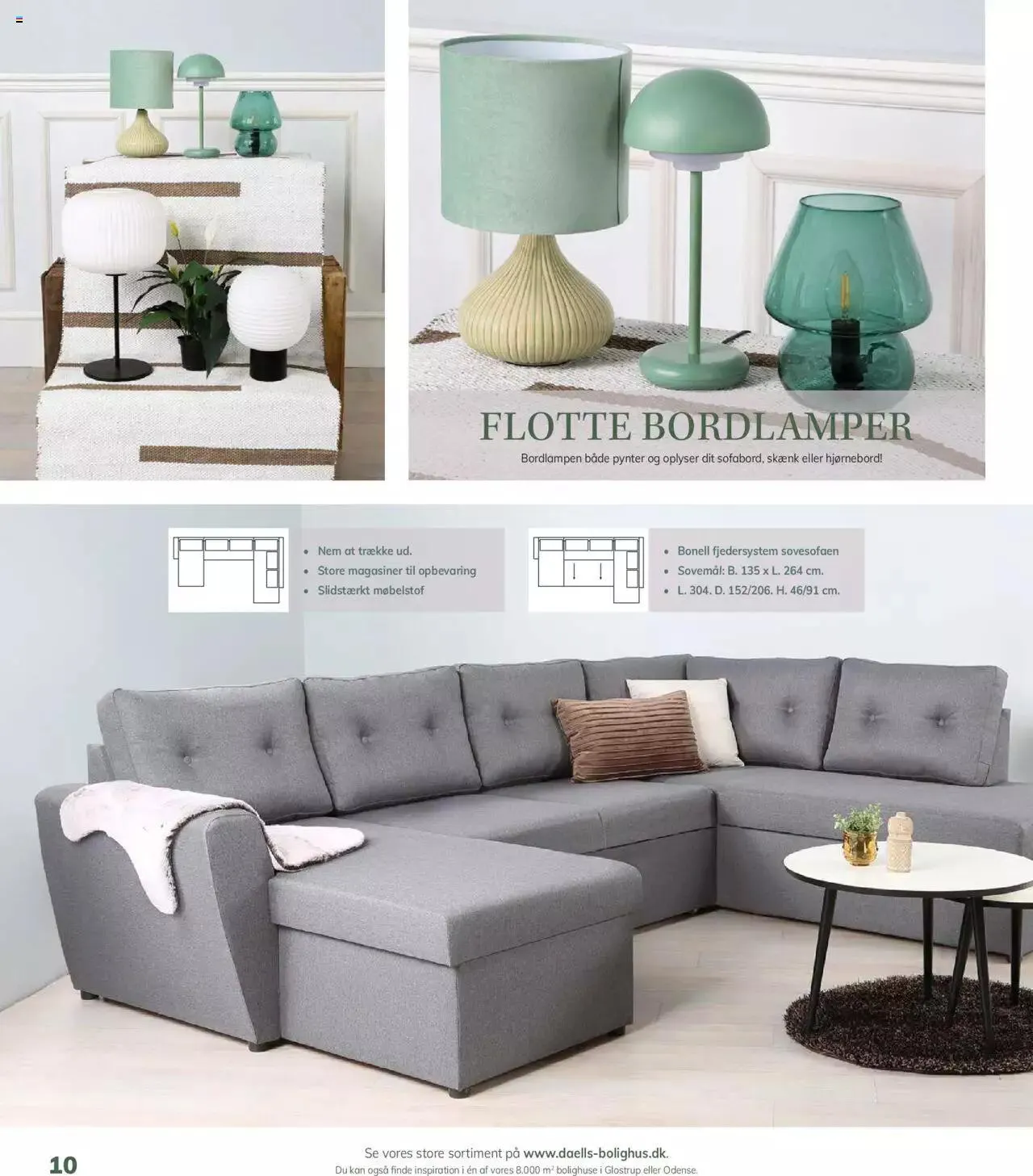Daells Bolighus - Sovesofakatalog Gyldig indtil 25. april - 31. december 2023 - tilbudsavis side 10