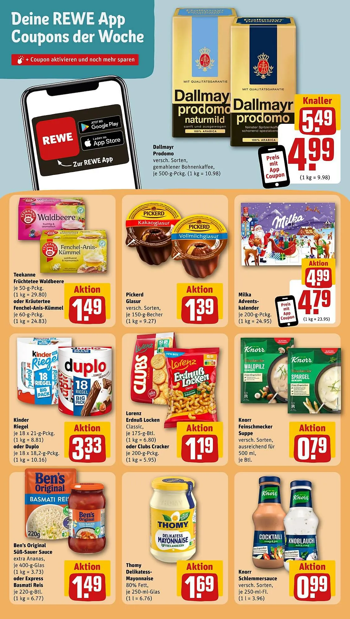 REWE tilbudsavis Gyldig indtil 6. november - 11. november 2023 - tilbudsavis side 12