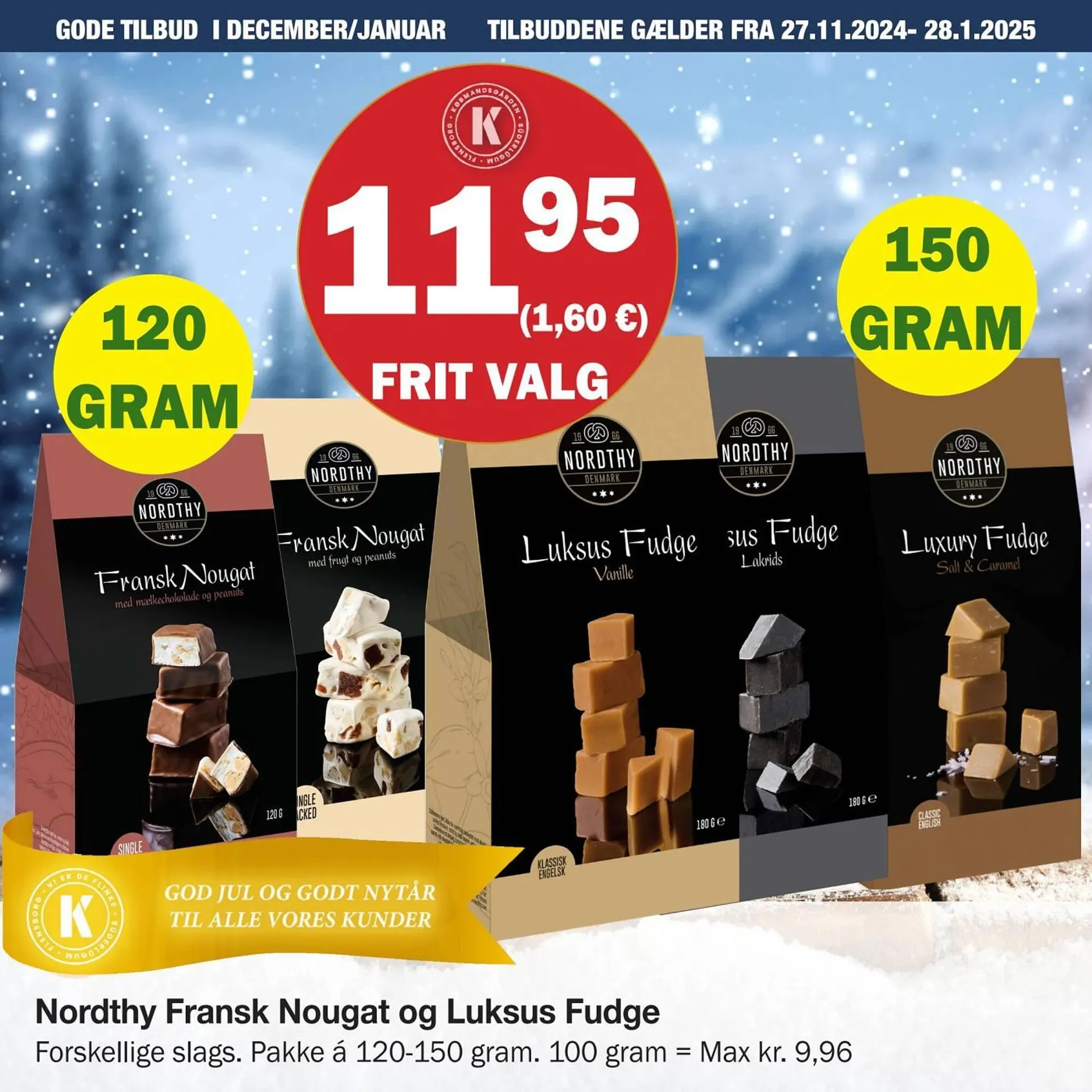 Købmandsgården tilbudsavis Gyldig indtil 26. november - 28. januar 2025 - tilbudsavis side 57