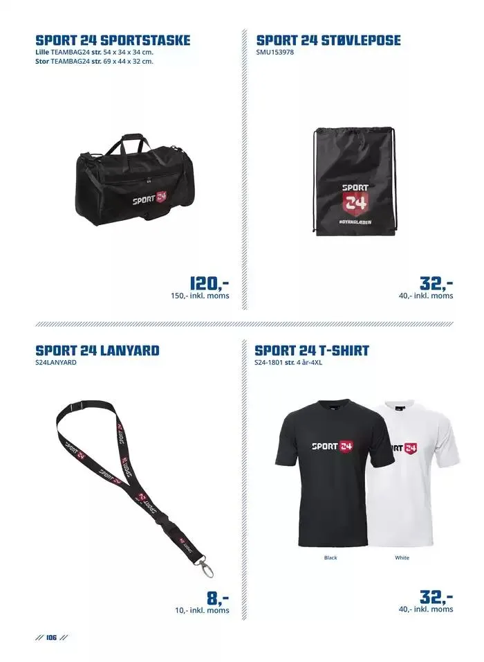 Sport 24 Team Gyldig indtil 24. januar - 31. december 2025 - tilbudsavis side 106