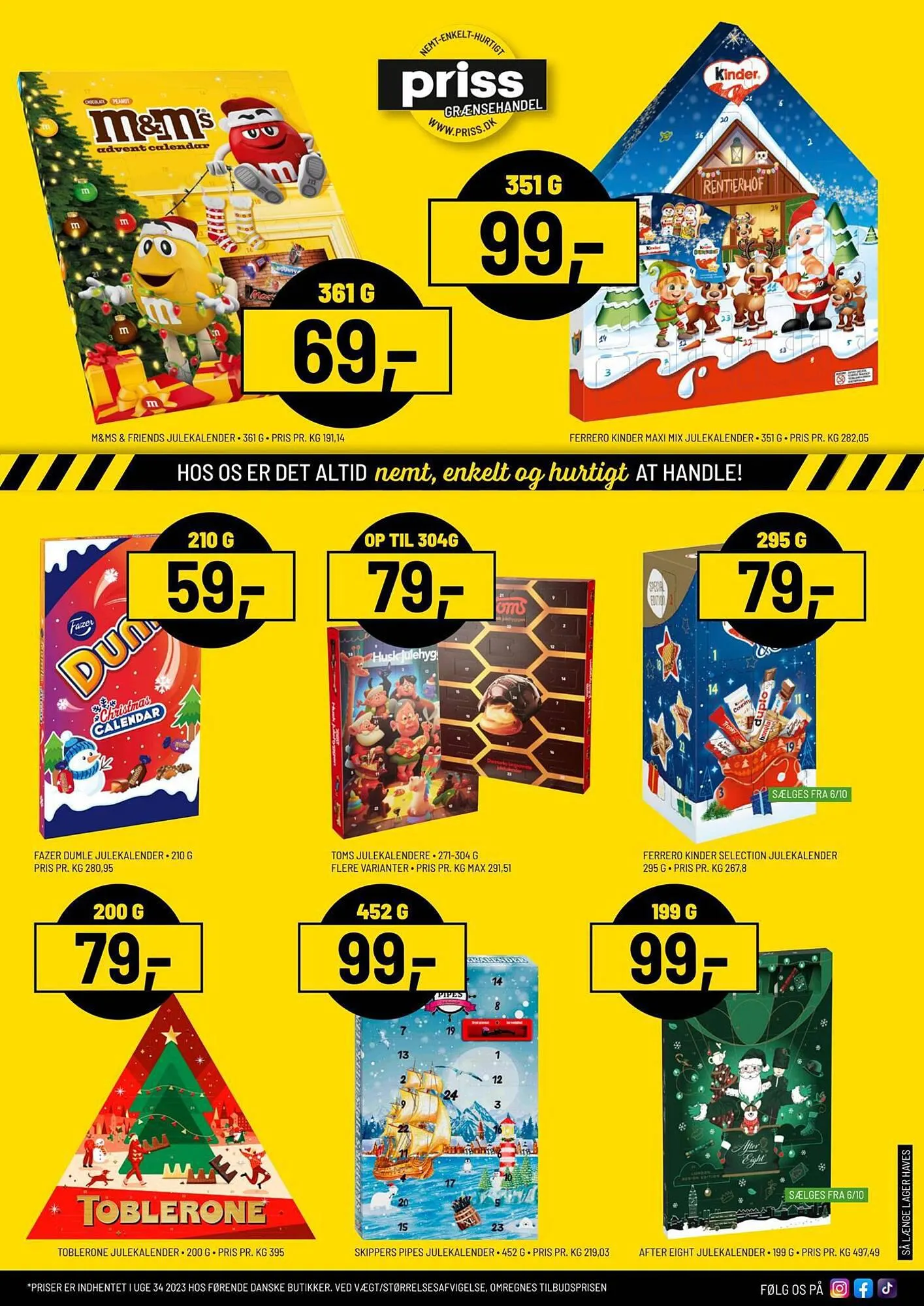 Priss tilbudsavis Gyldig indtil 27. september - 1. november 2023 - tilbudsavis side 3