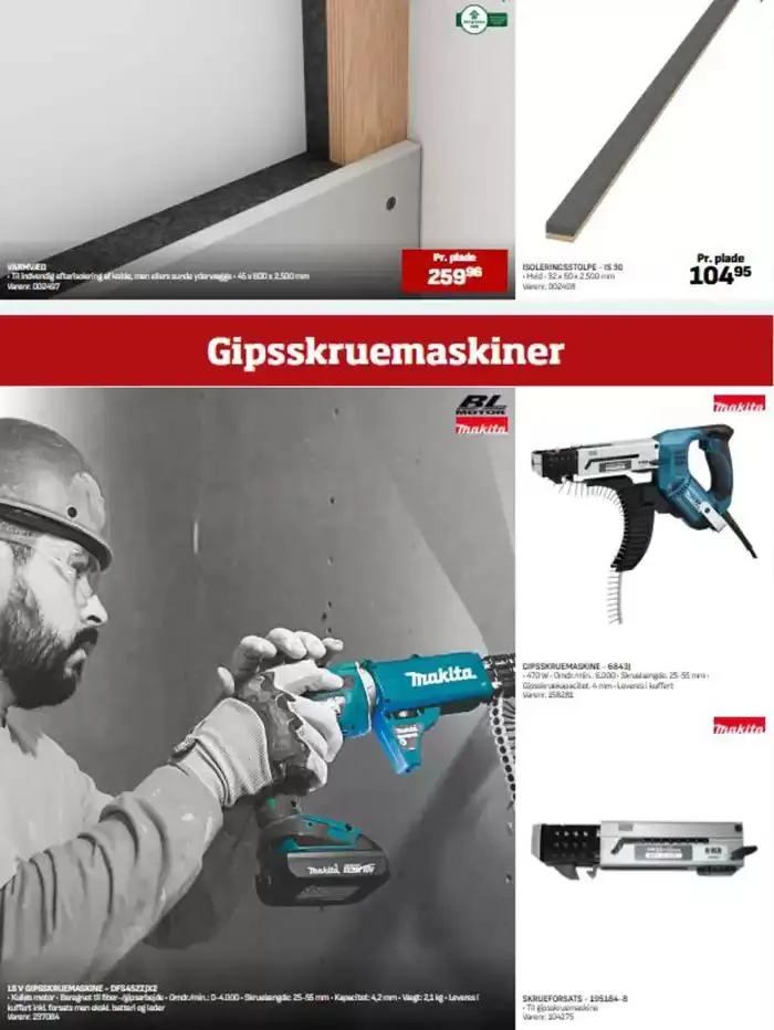 Katalog Lofter , Gips , Gulve , Isolering 2025 Gyldig indtil 24. februar - 31. december 2025 - tilbudsavis side 20