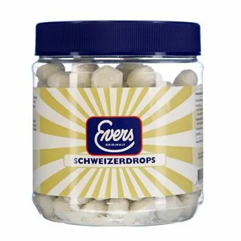 Evers Schweizerdrops 800 g.