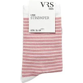 VRS børne strømper str. 35/37 - stribet