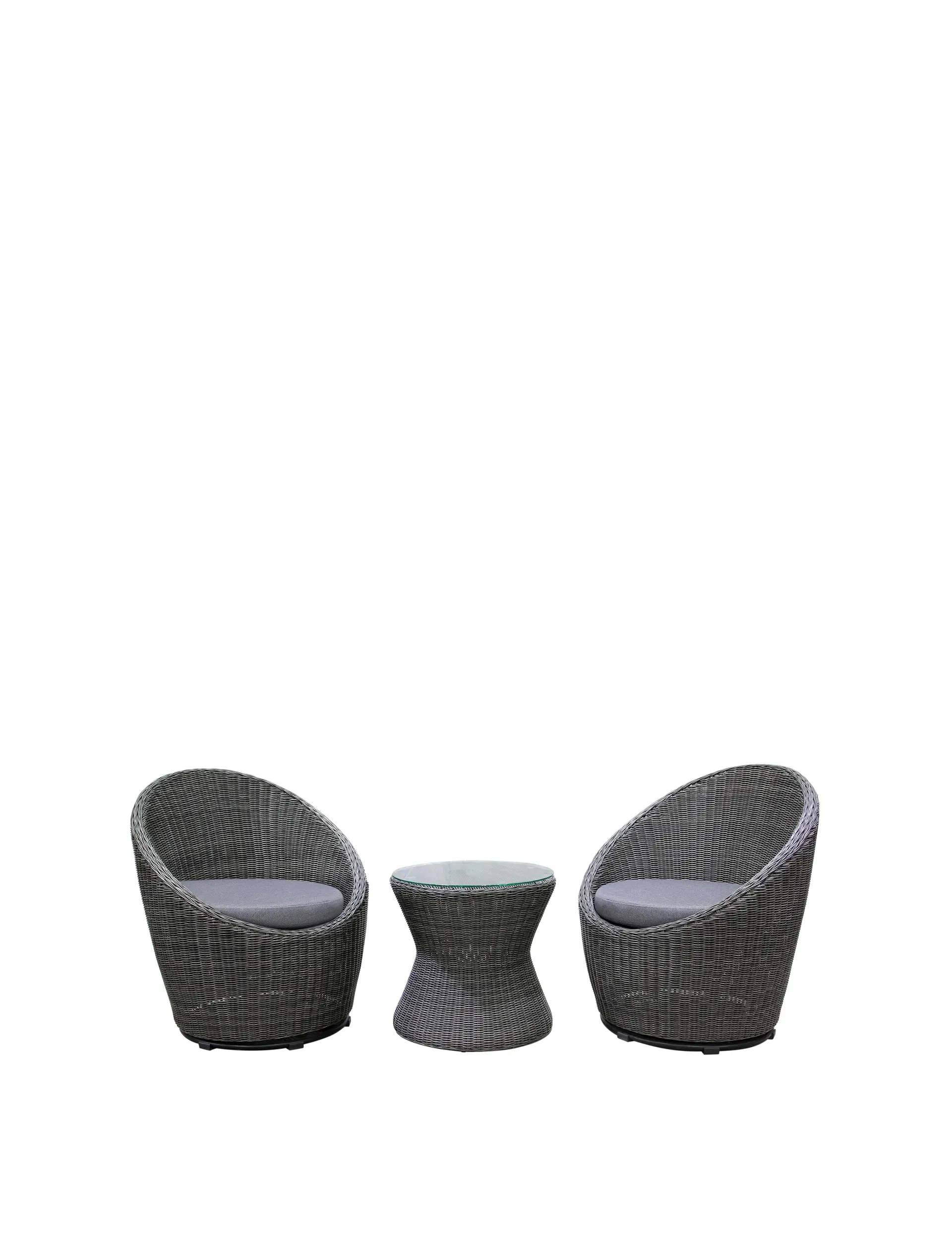 Monza cafésæt, sort