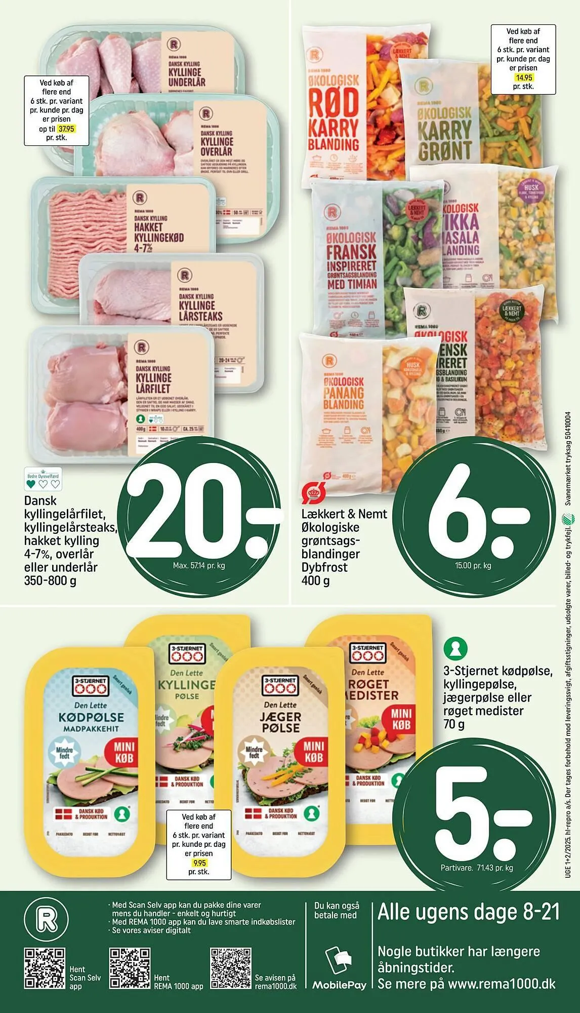 Rema 1000 tilbudsavis Gyldig indtil 1. januar - 11. januar 2025 - tilbudsavis side 28